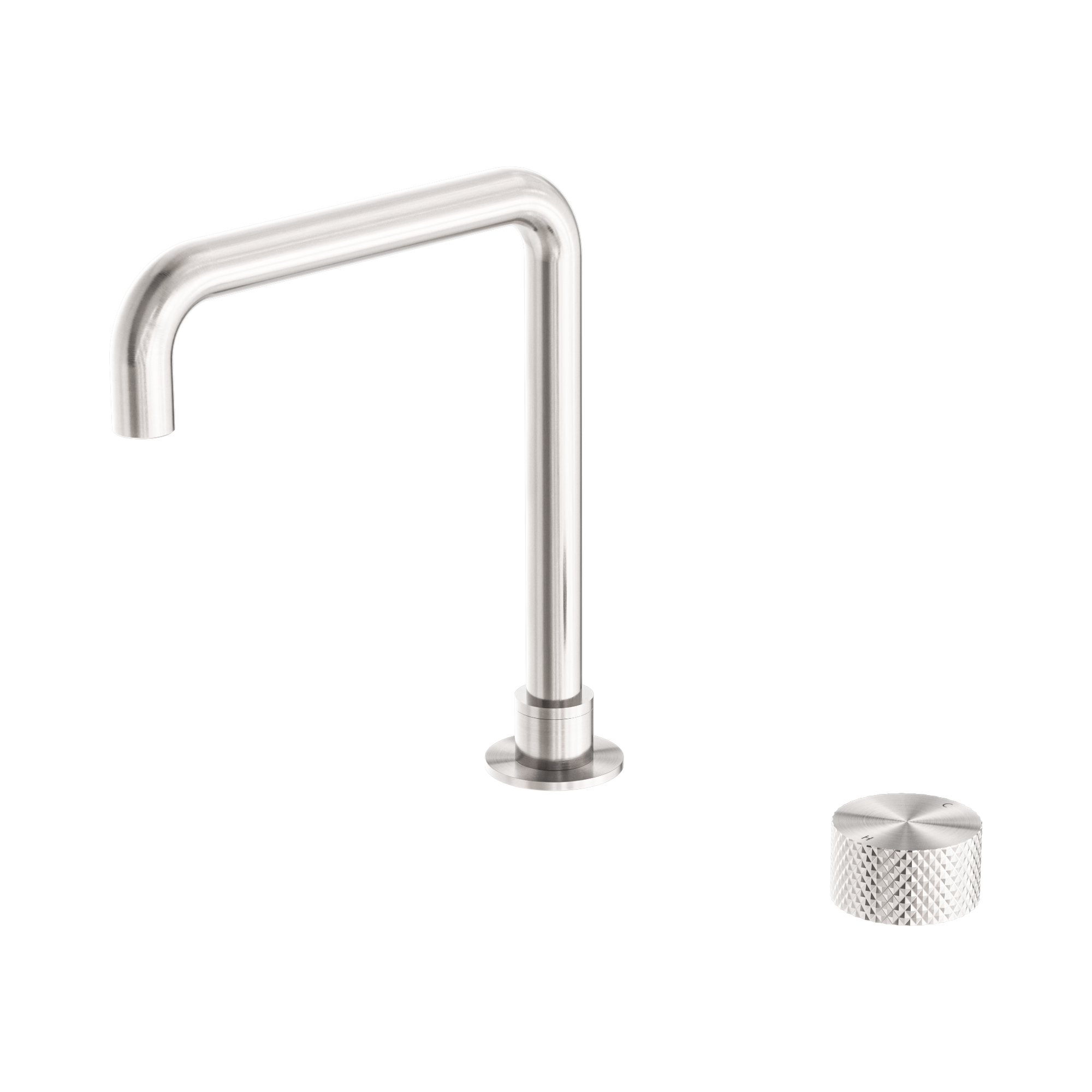 NR252001a BN Opal Progressive Tall Basin Set Brushed Nickel image 1