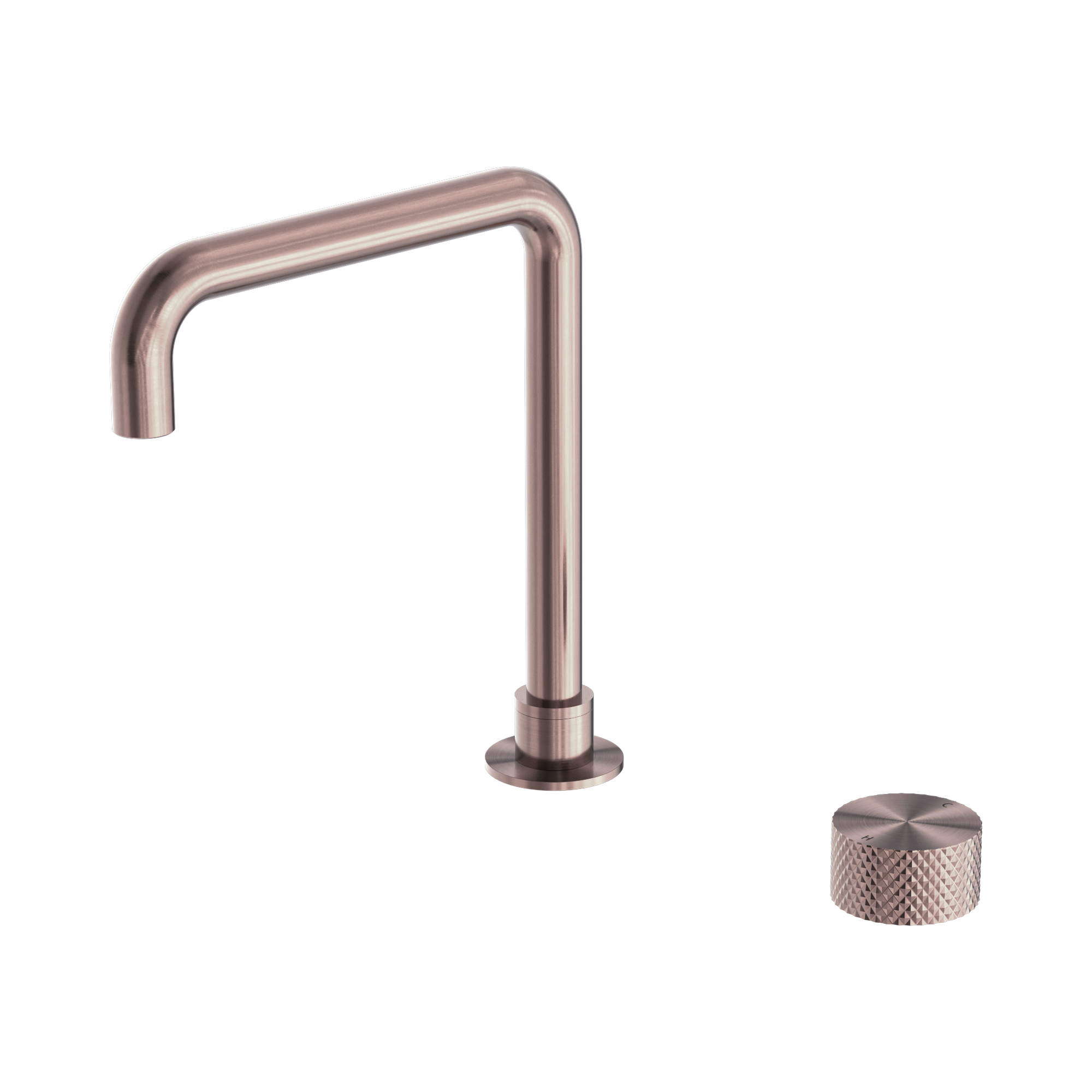NR252001a BZ Opal Progressive Tall Basin Set Brushed Bronze image 1