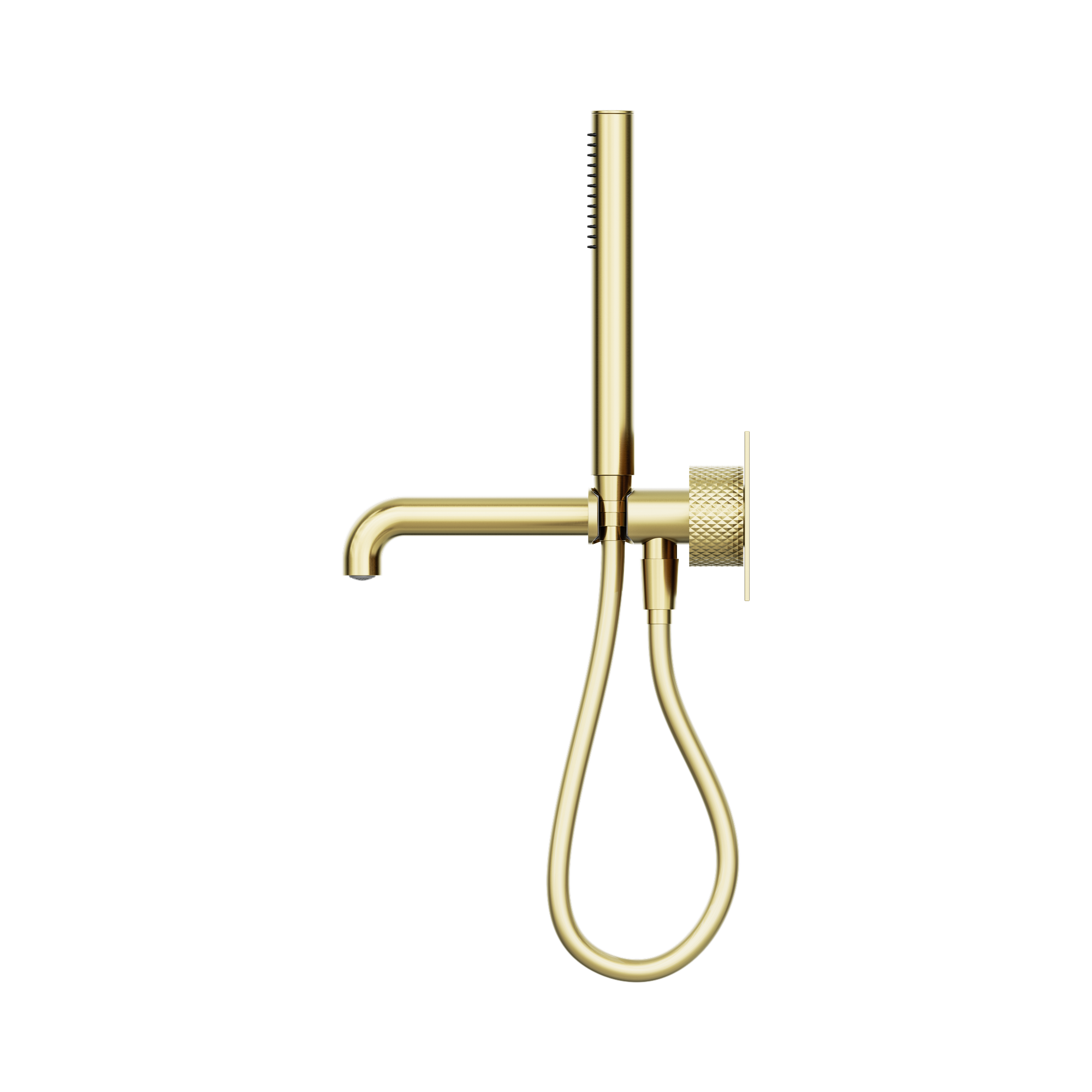 NR252003a230 BG Opal Progressive Shower System With Spout 230mm Brushed Gold image 3
