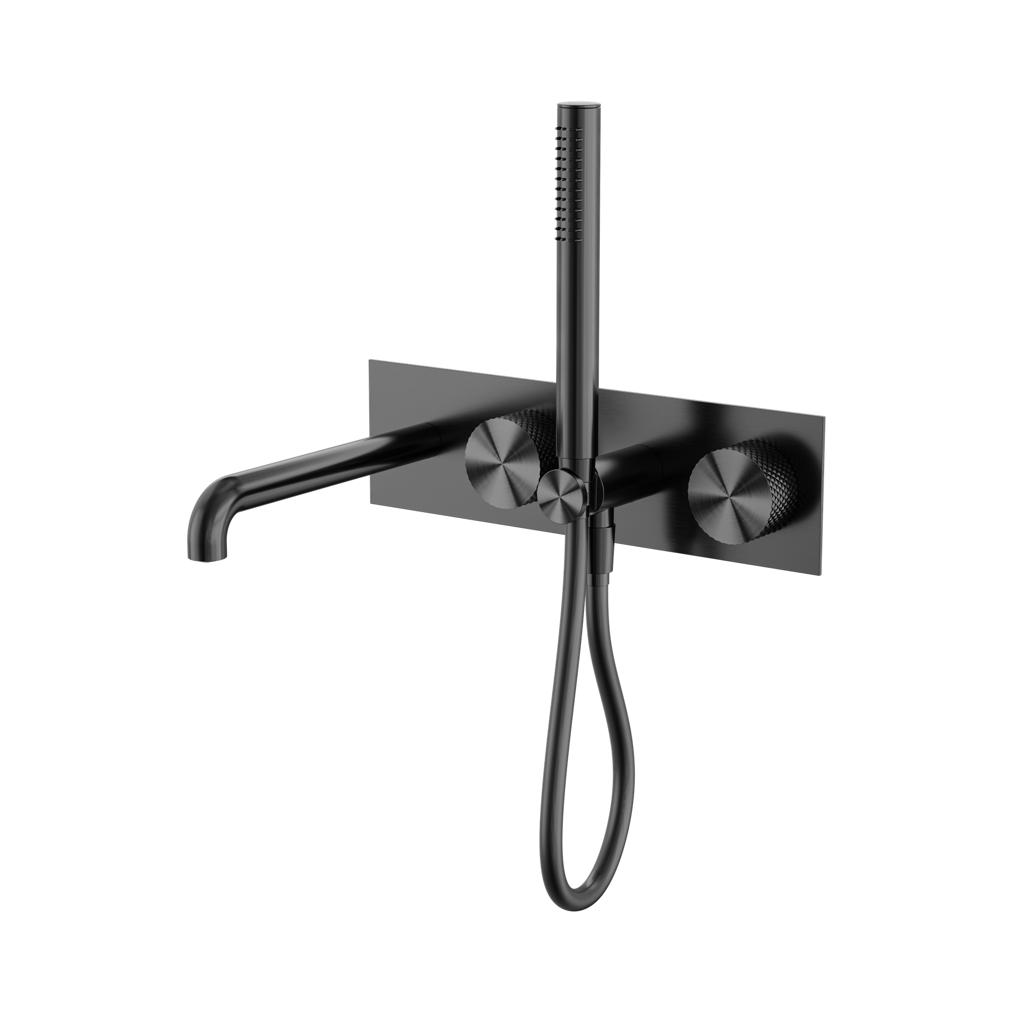 NR252003a230 GR Opal Progressive Shower System With Spout 230mm Graphite image 1