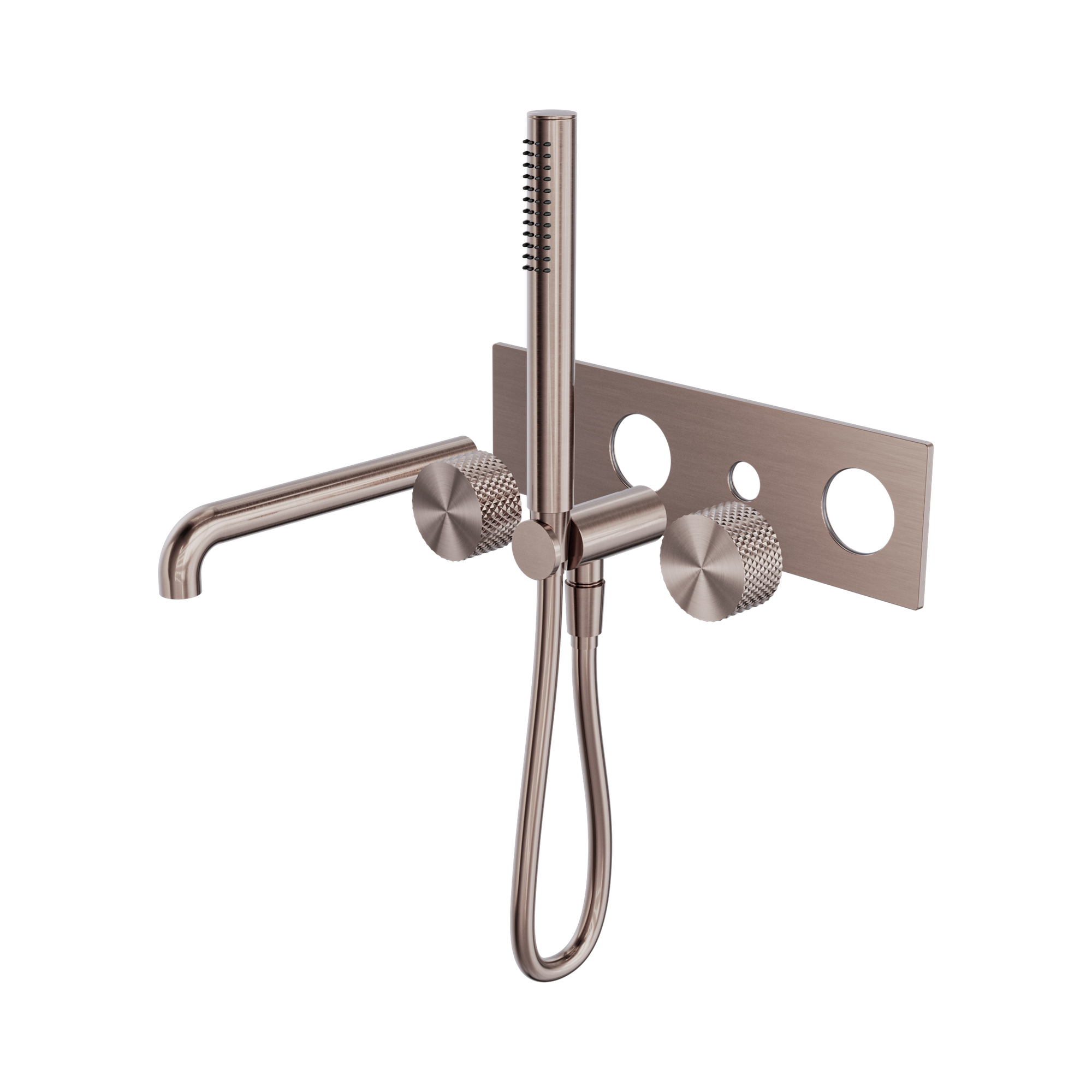 NR252003a230t BZ Opal Progressive Shower System With Spout 230mm Trim Kits Only Brushed Bronze image 1