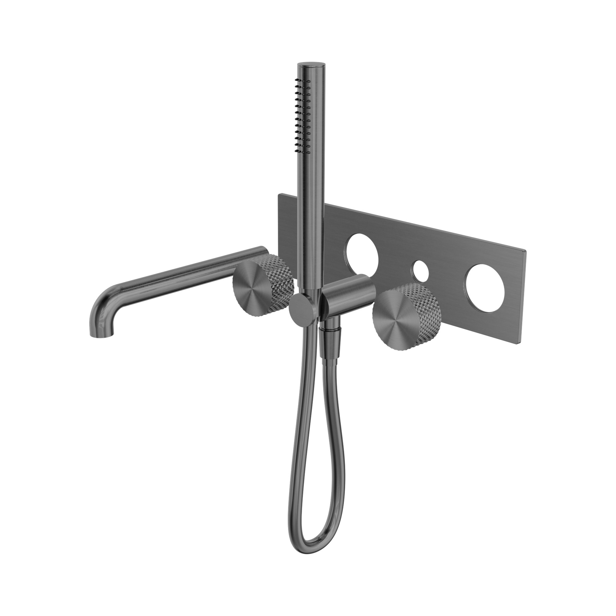 NR252003a230t GR Opal Progressive Shower System With Spout 230mm Trim Kits Only Graphite image 1
