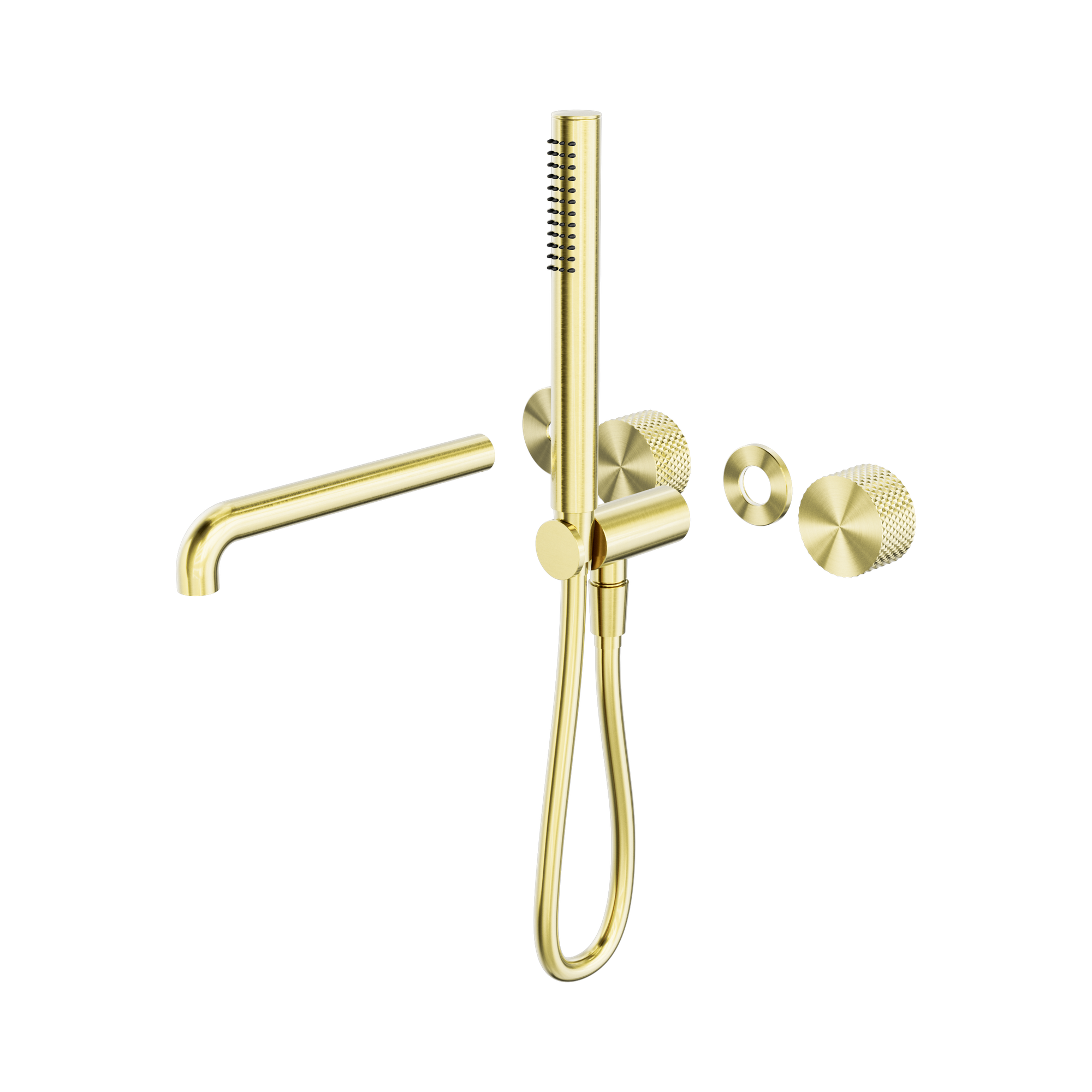 NR252003b230t BG Opal Progressive Shower System Separate Plate With Spout 230mm Trim Kits Only Brushed Gold image 1