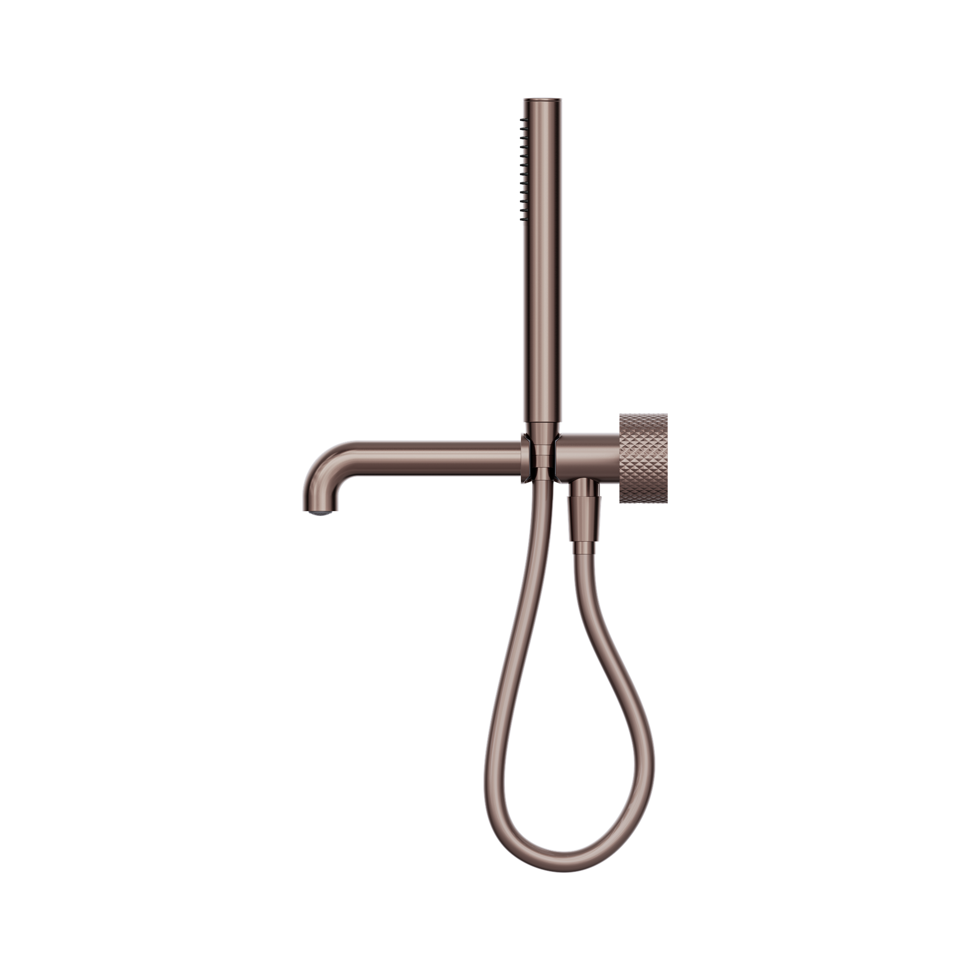 NR252003b250 BZ Opal Progressive Shower System Separate Plate With Spout 250mm Brushed Bronze image 3