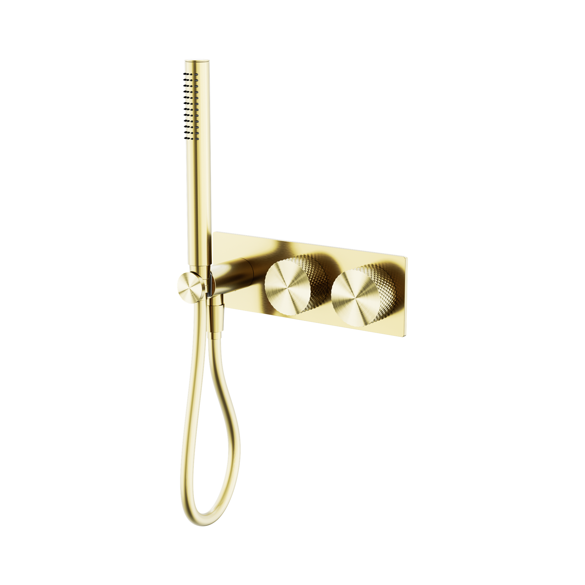 NR252003c BG Opal Progressive Shower System Brushed Gold image 1