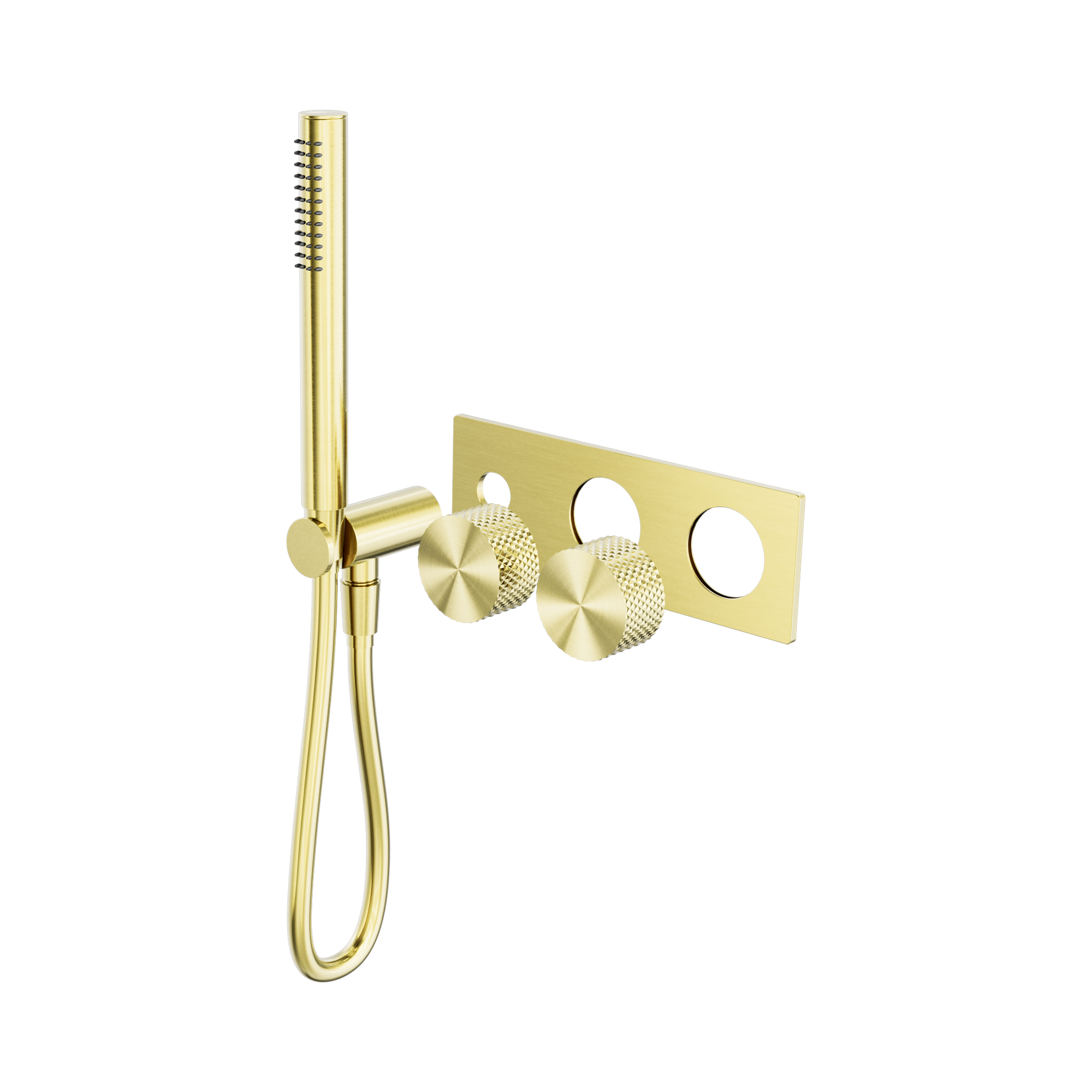NR252003ct BG Opal Progressive Shower System Trim Kits Only Brushed Gold image 1
