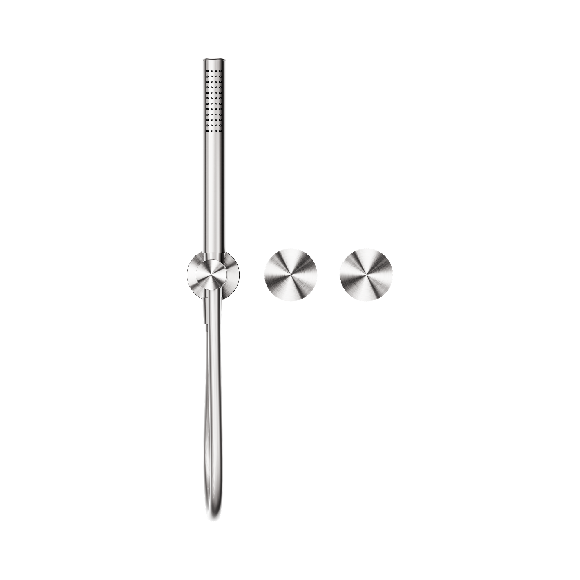 NR252003d BN Opal Progressive Shower System Separate Plate Brushed Nickel image 2