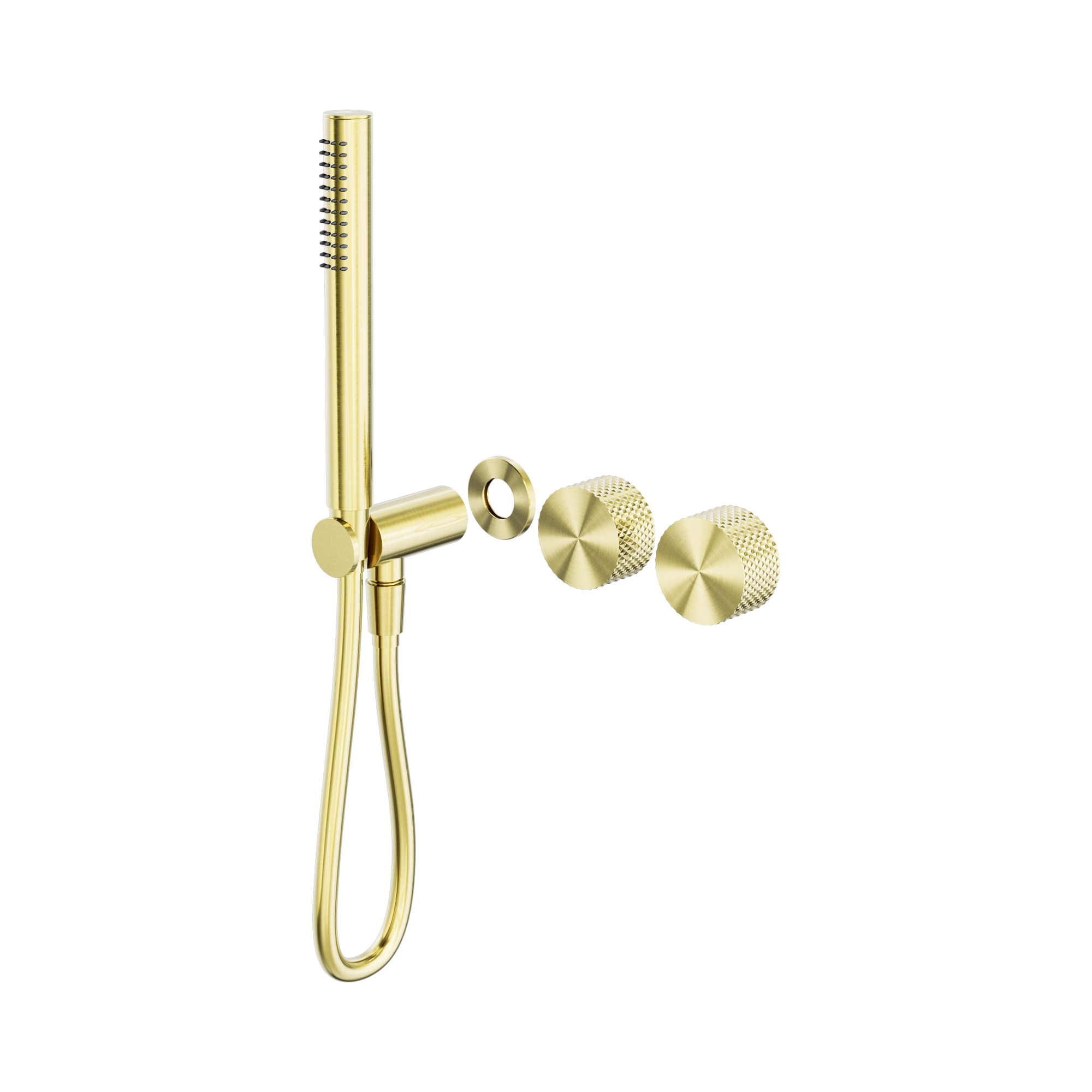 NR252003dt BG Opal Progressive Shower System Separate Plate Trim Kits Only Brushed Gold image 1
