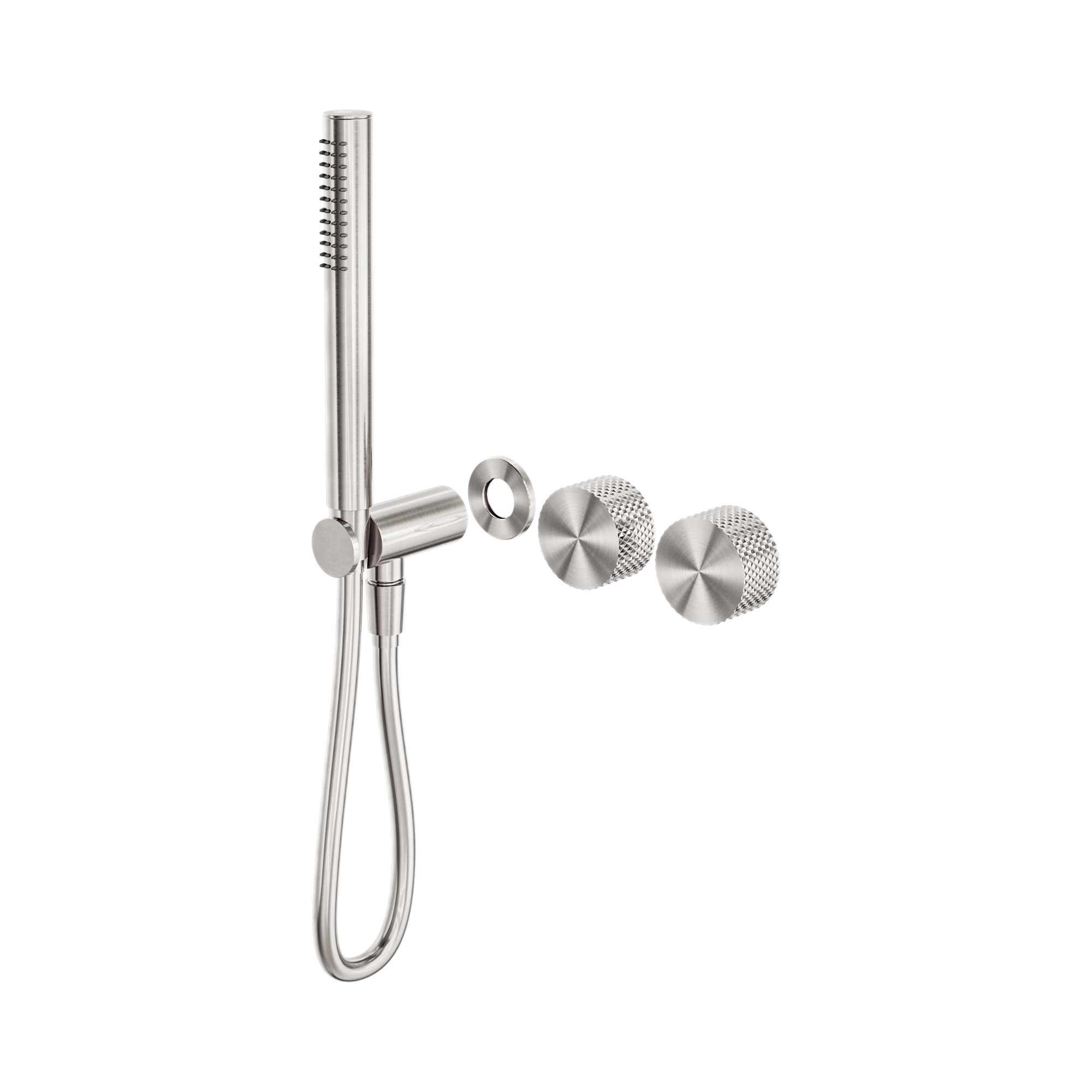 NR252003dt BN Opal Progressive Shower System Separate Plate Trim Kits Only Brushed Nickel image 1