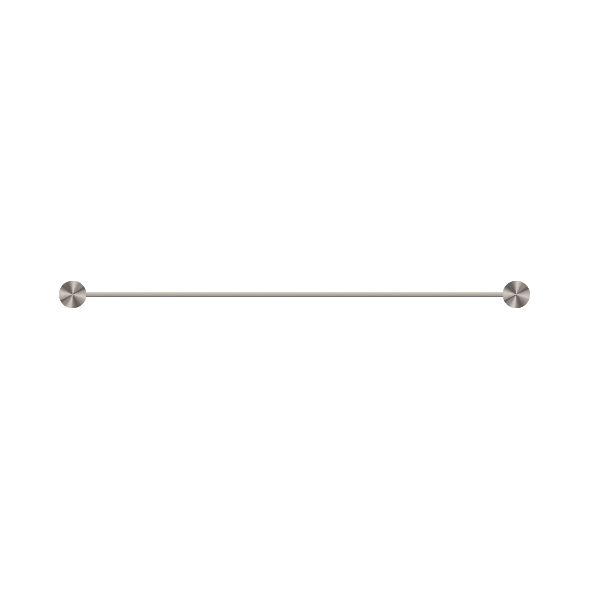 NR2524 BN Opal Single Towel Rail 600mm Brushed Nickel image 3