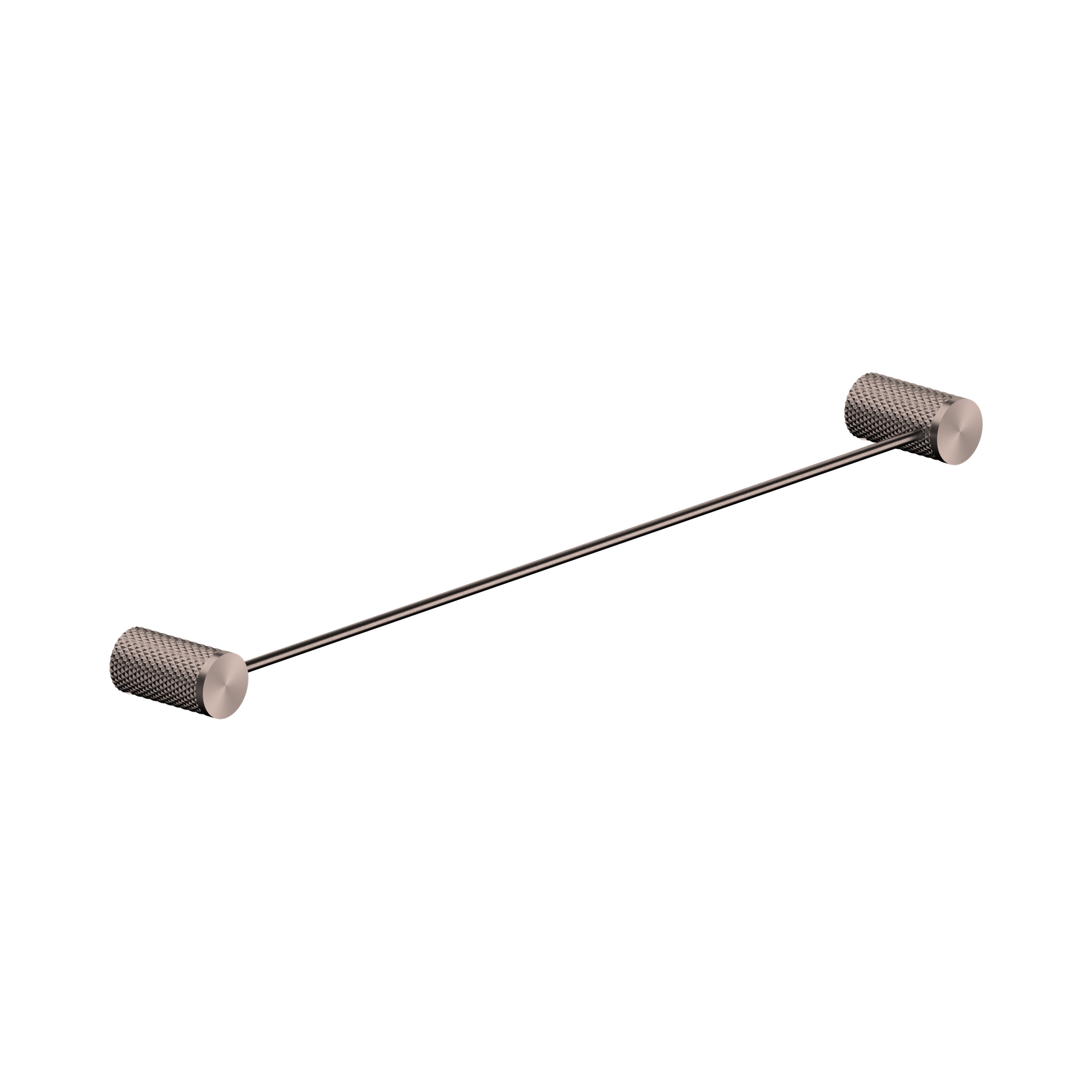 NR2524 BZ Opal Single Towel Rail 600mm Brushed Bronze image 1