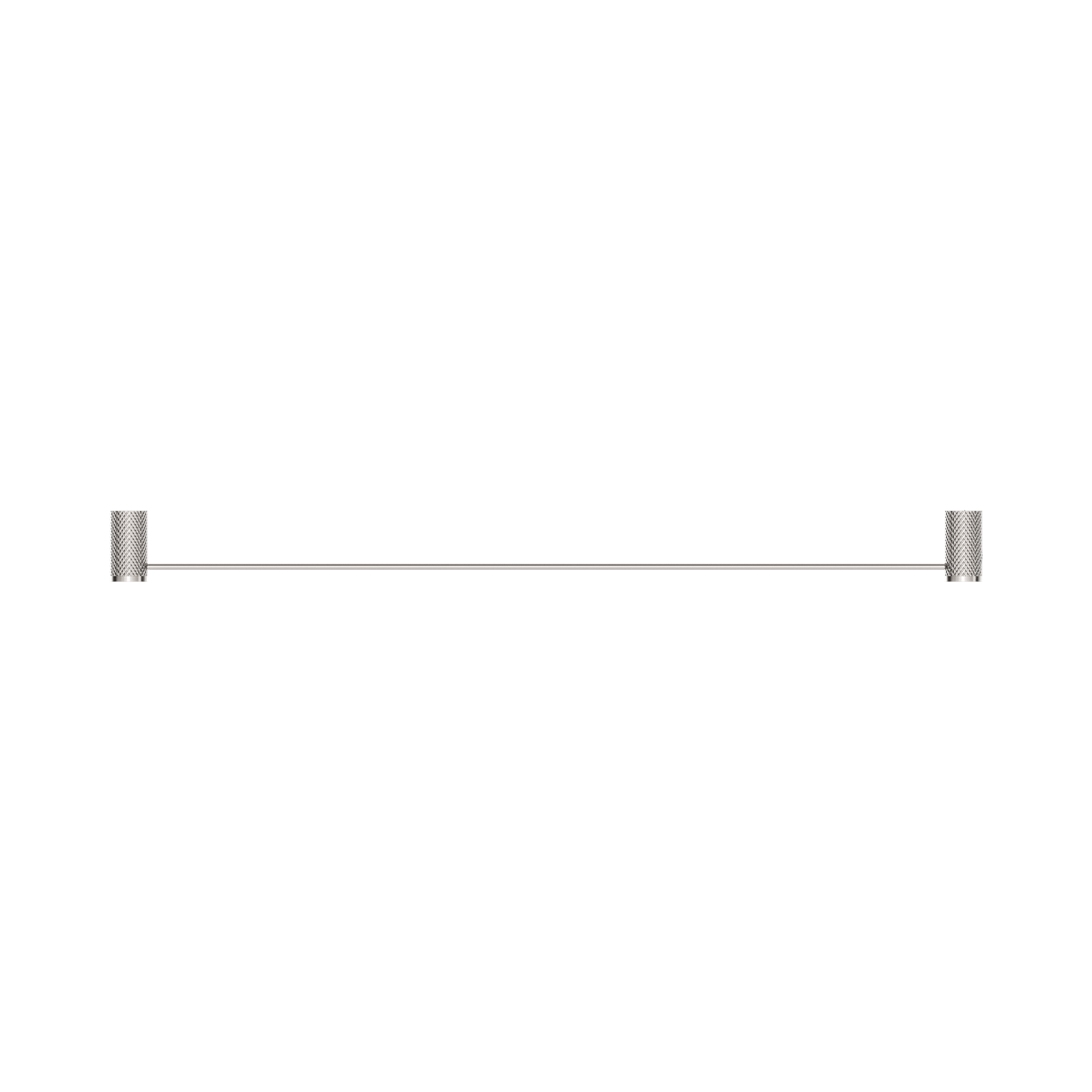 NR2530 BN Opal Single Towel Rail 800mm Brushed Nickel image 3