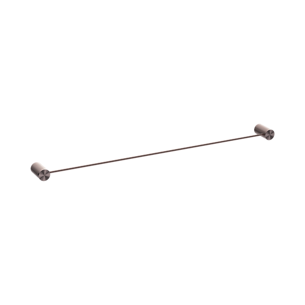 NR2530 BZ Opal Single Towel Rail 800mm Brushed Bronze Thumb