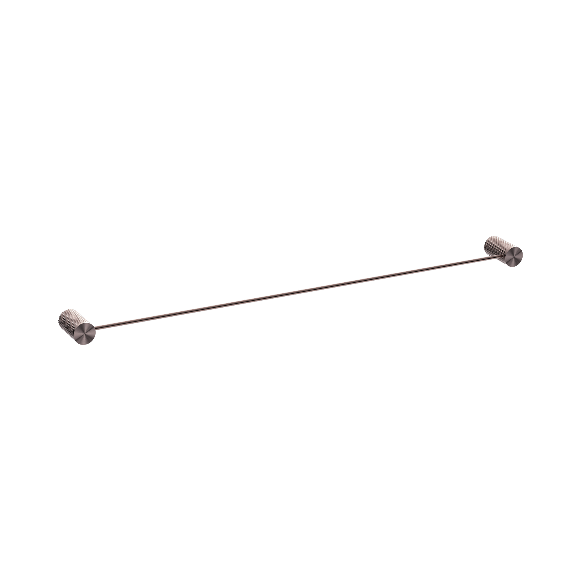 NR2530 BZ Opal Single Towel Rail 800mm Brushed Bronze image 1