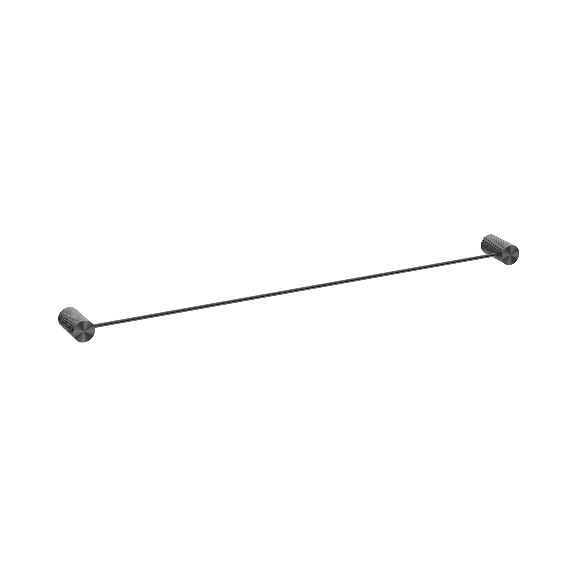 NR2530 GR Opal Single Towel Rail 800mm Graphite image 1