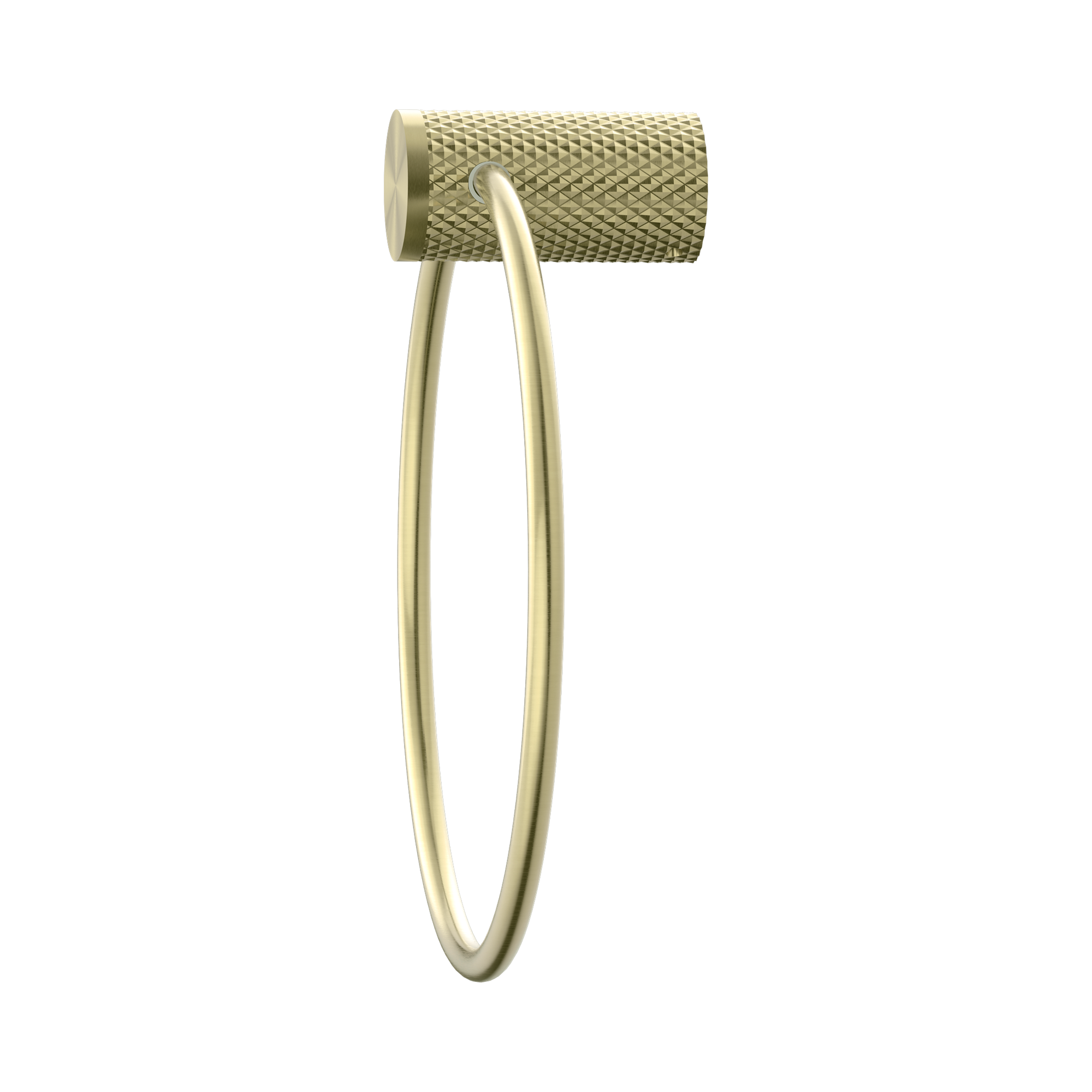 NR2580a BG Opal Towel Ring Brushed Gold image 3