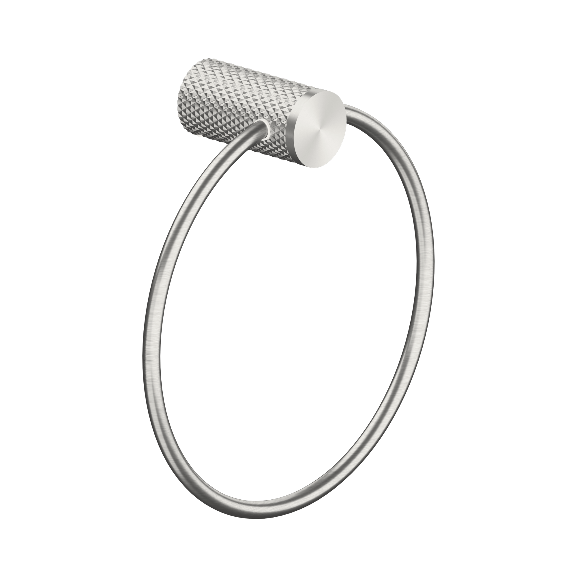 NR2580a BN Opal Towel Ring Brushed Nickel image 1