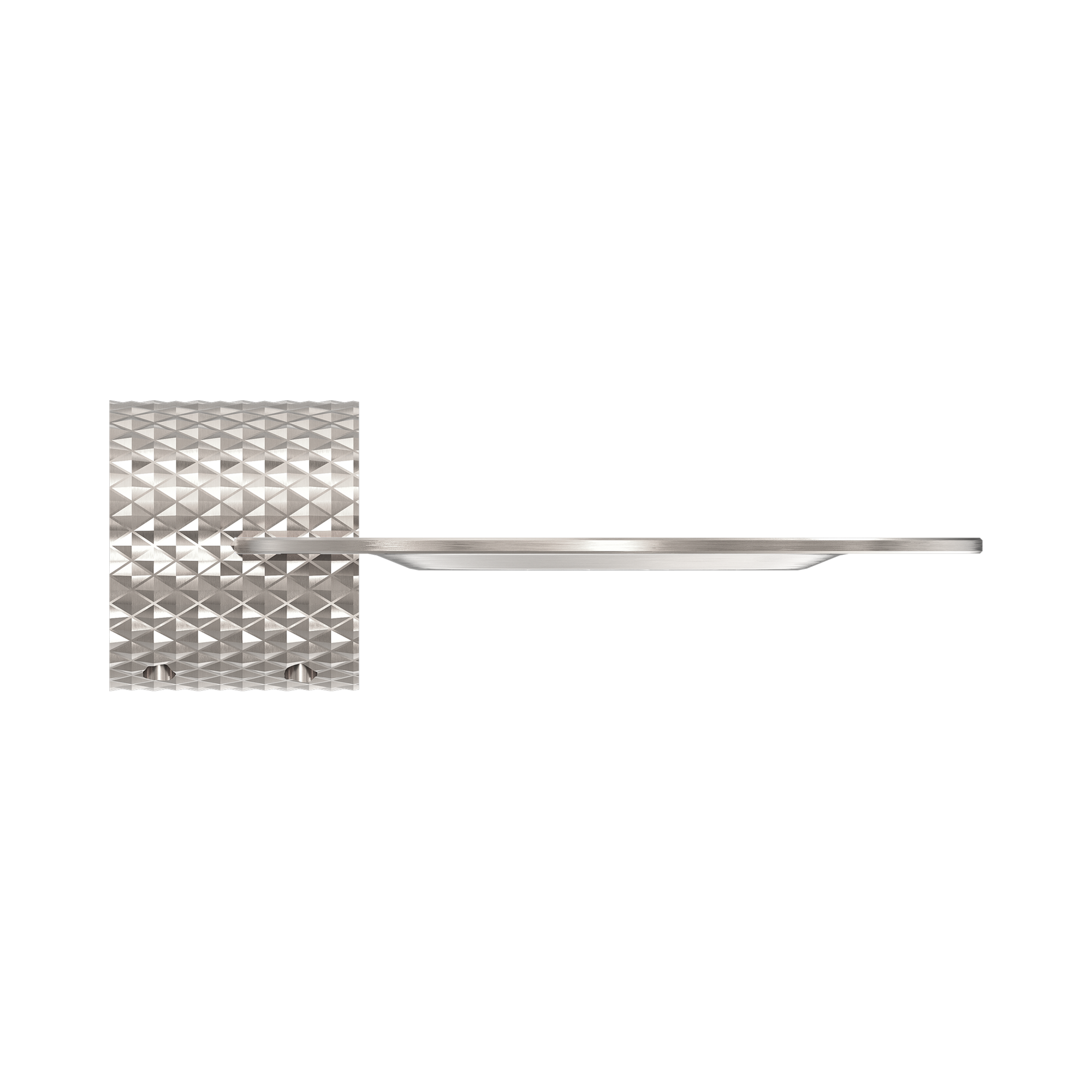 NR2581 BN Opal Soap Dish Holder Brushed Nickel image 3