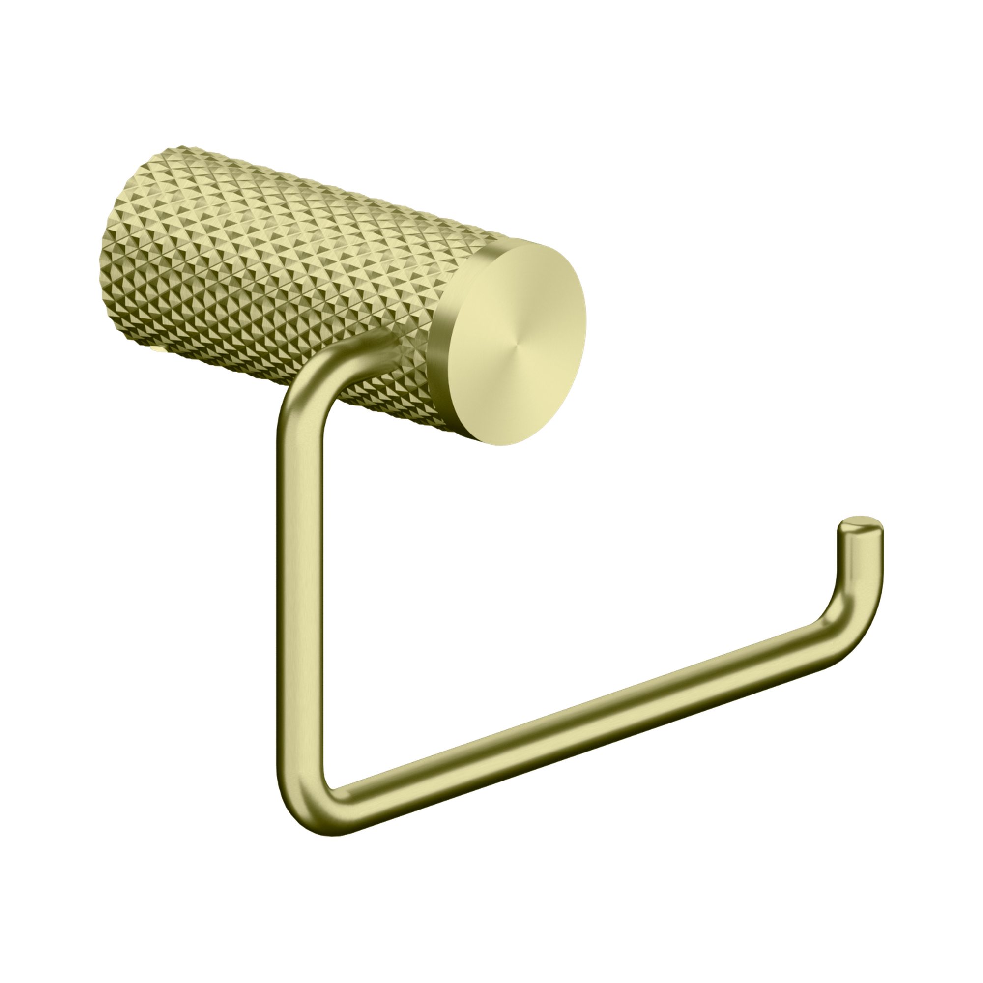 NR2586 BG Opal Toilet Roll Holder Brushed Gold image 1