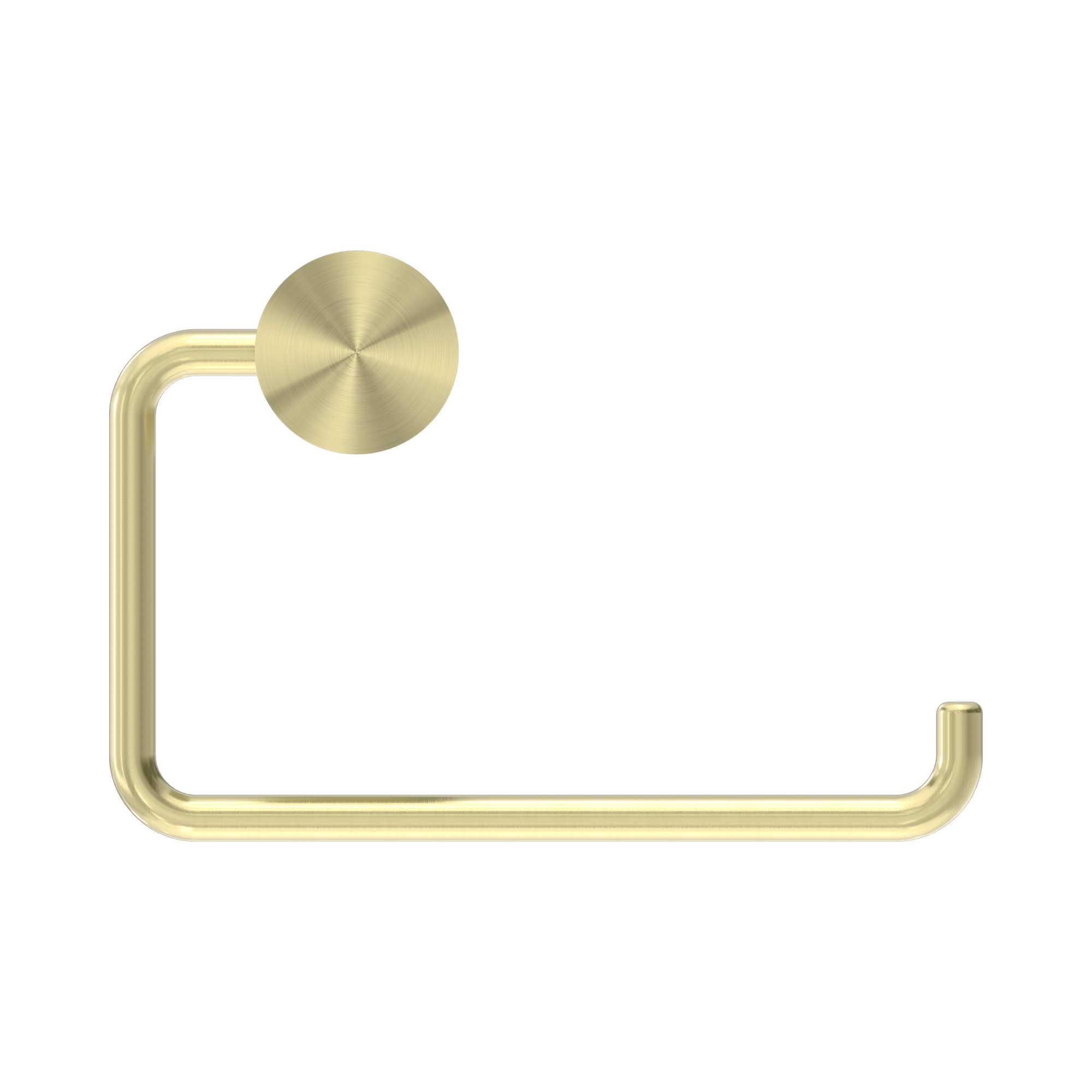 NR2586 BG Opal Toilet Roll Holder Brushed Gold image 2