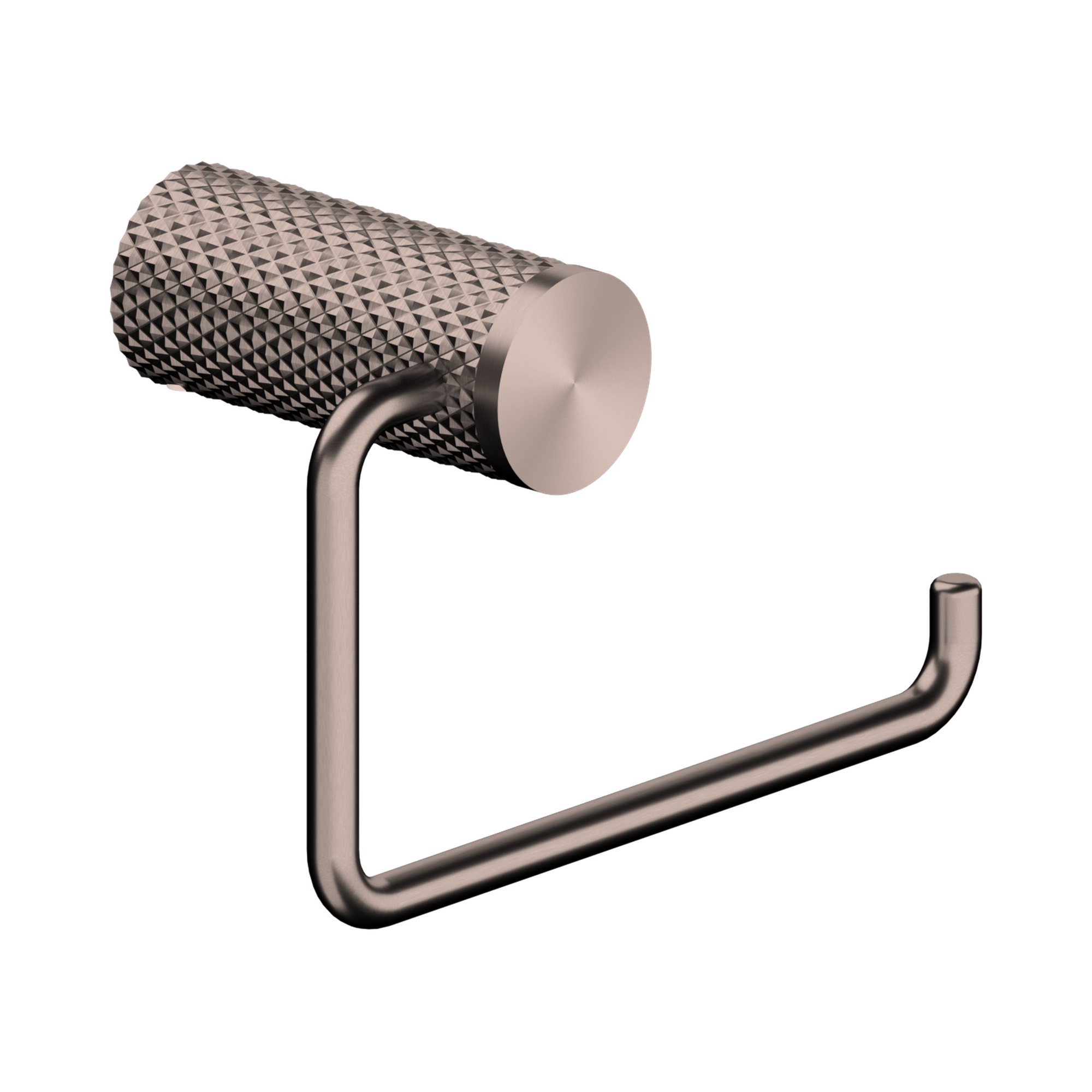 NR2586 BZ Opal Toilet Roll Holder Brushed Bronze image 1