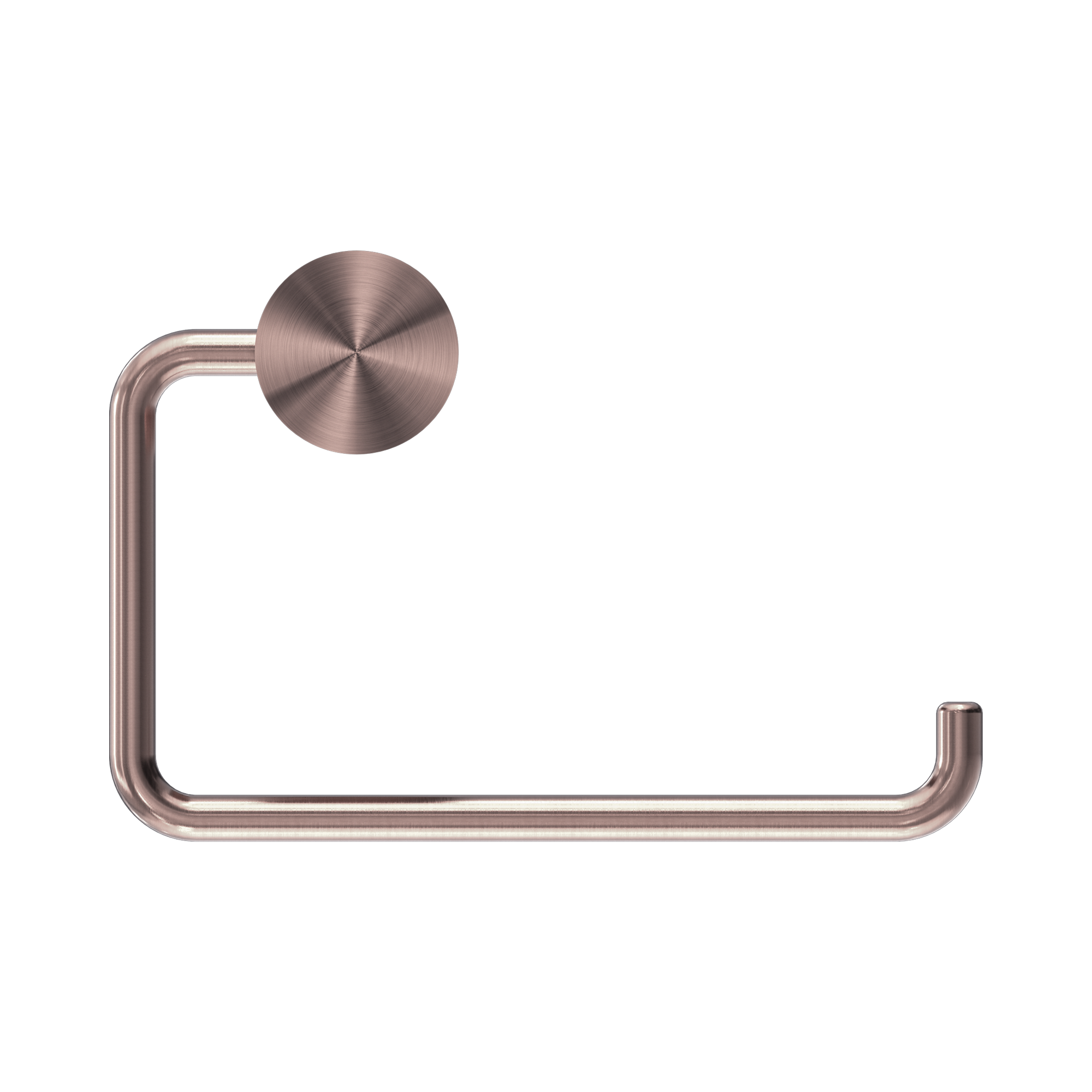 NR2586 BZ Opal Toilet Roll Holder Brushed Bronze image 2