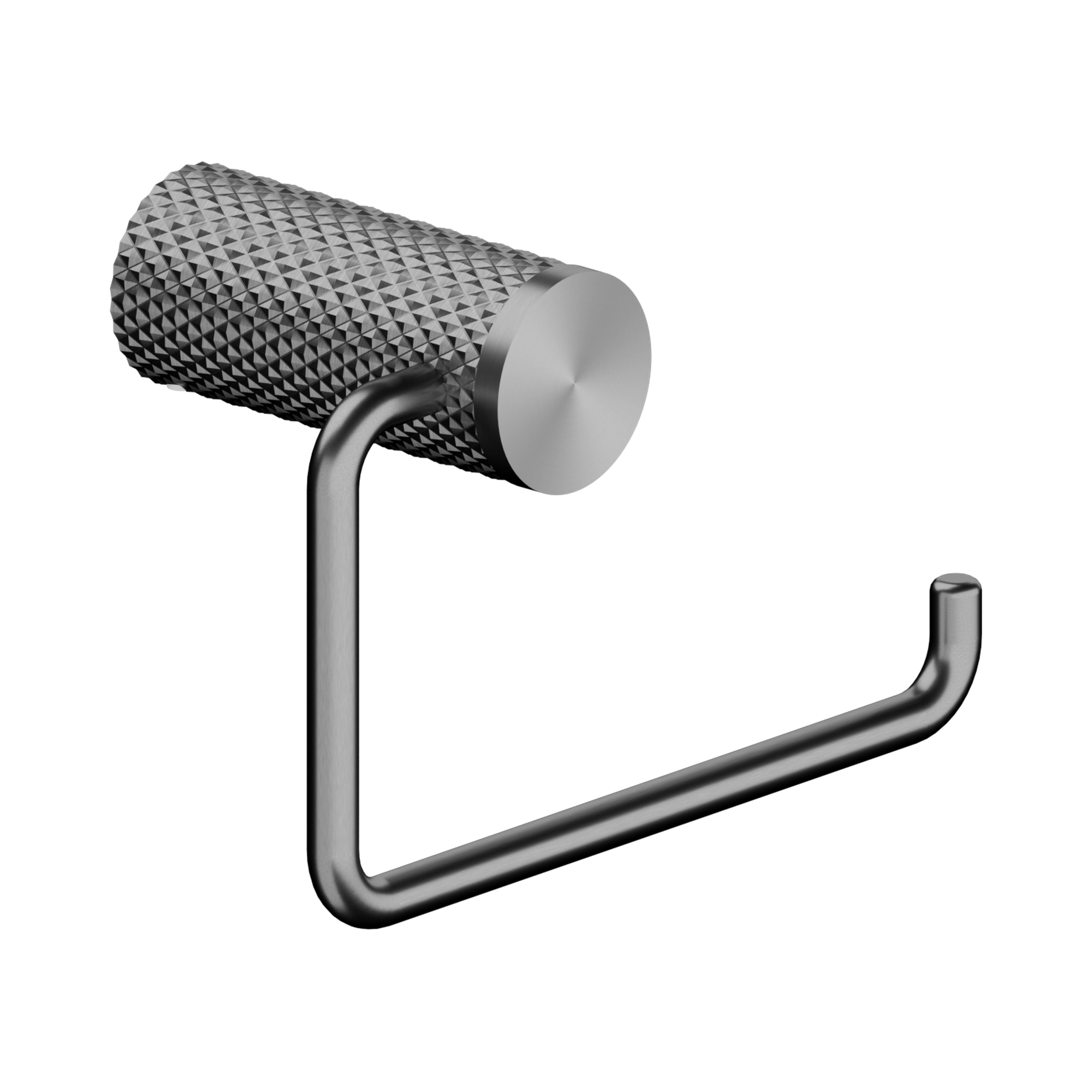 NR2586 GR Opal Toilet Roll Holder Graphite image 1