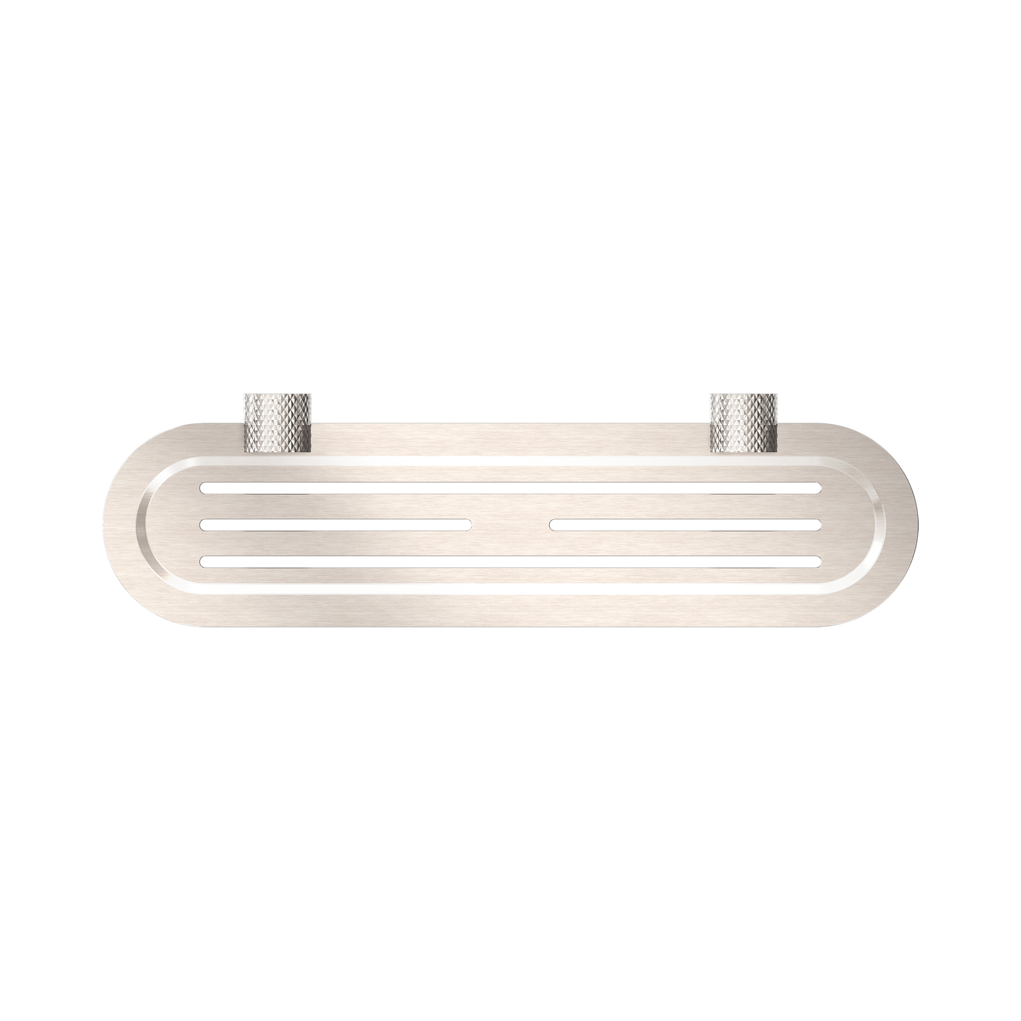 NR2587a BN Opal Metal Shower Shelf Brushed Nickel image 2