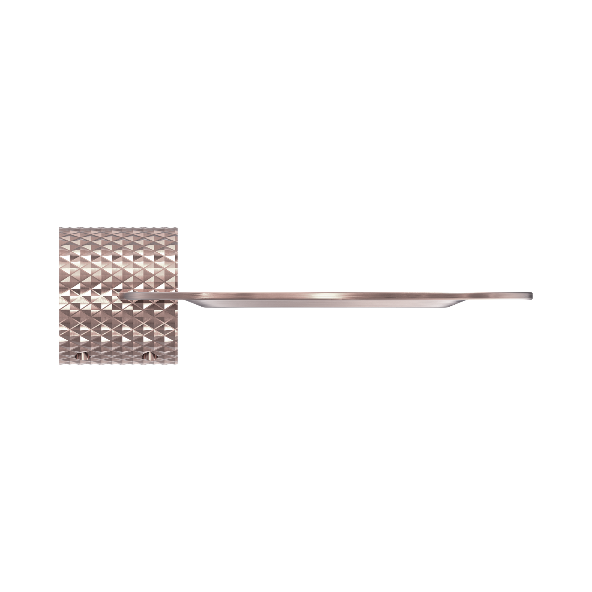 NR2587a BZ Opal Metal Shower Shelf Brushed Bronze image 3