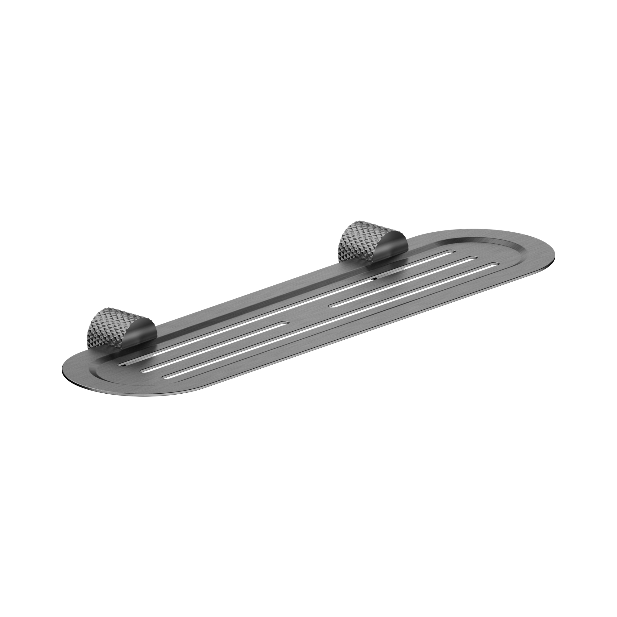 NR2587a GR Opal Metal Shower Shelf Graphite image 1