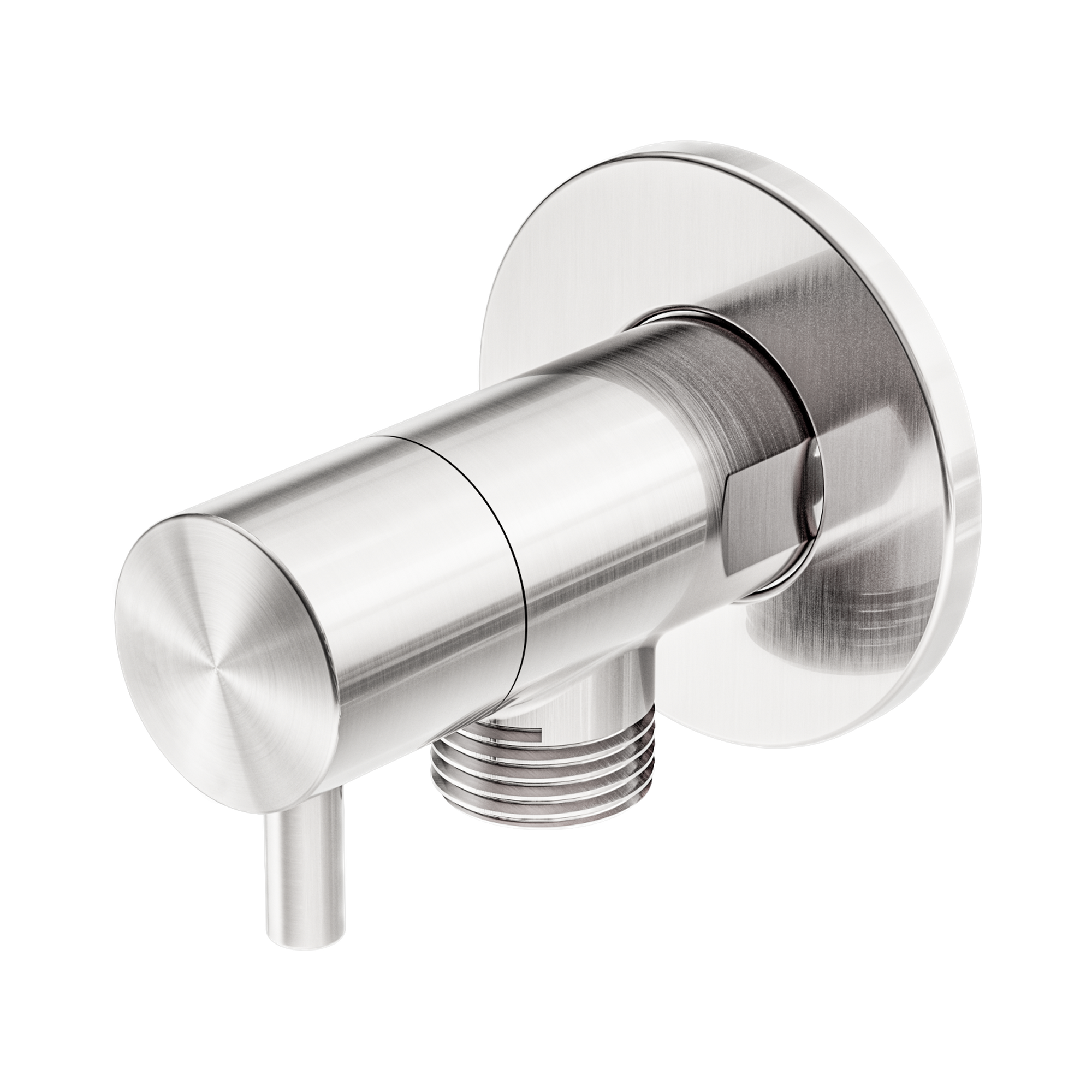 NR262109 EBN Mini Cistern Stop Brushed Nickel image 1
