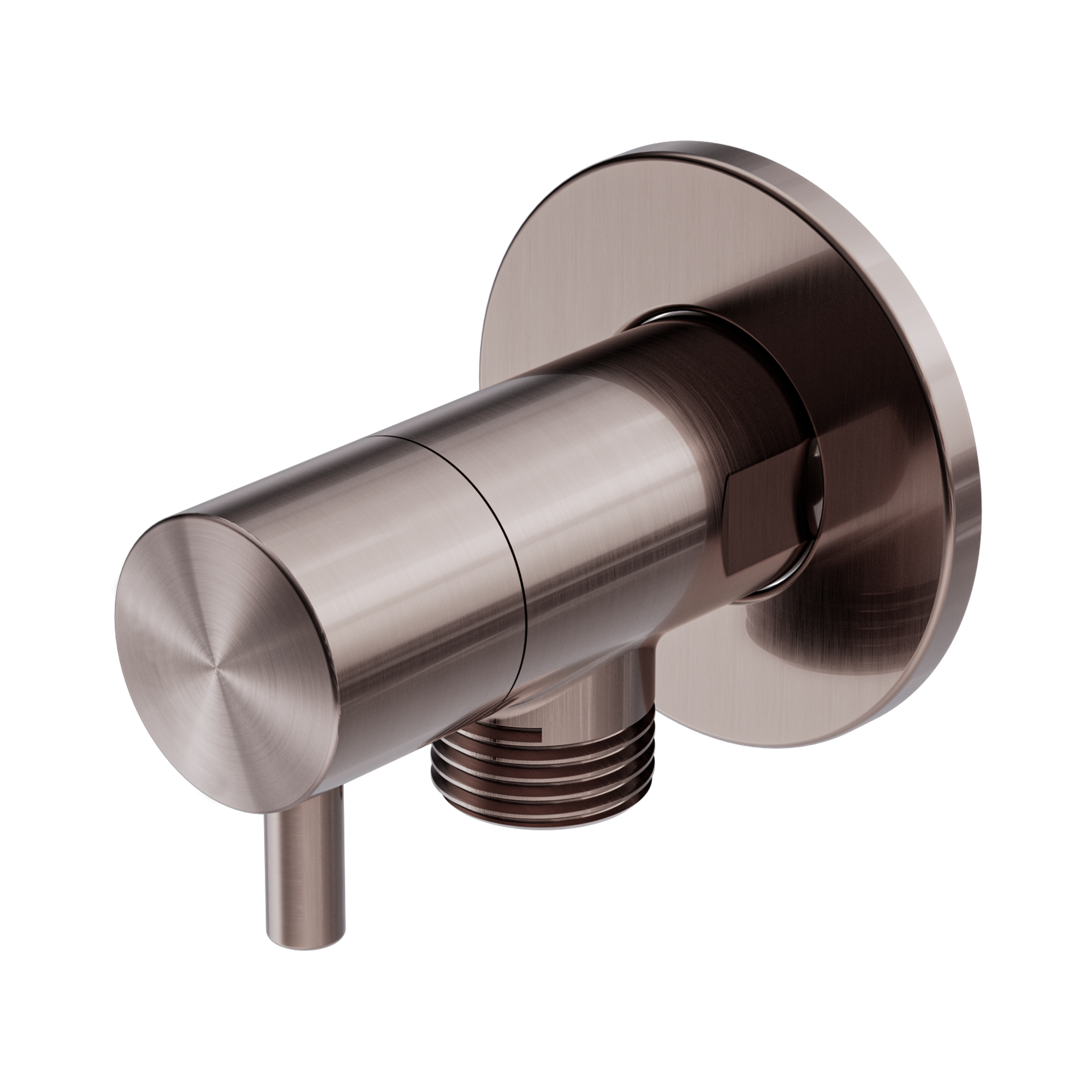 NR262109 EBZ Mini Cistern Stop Brushed Bronze image 1