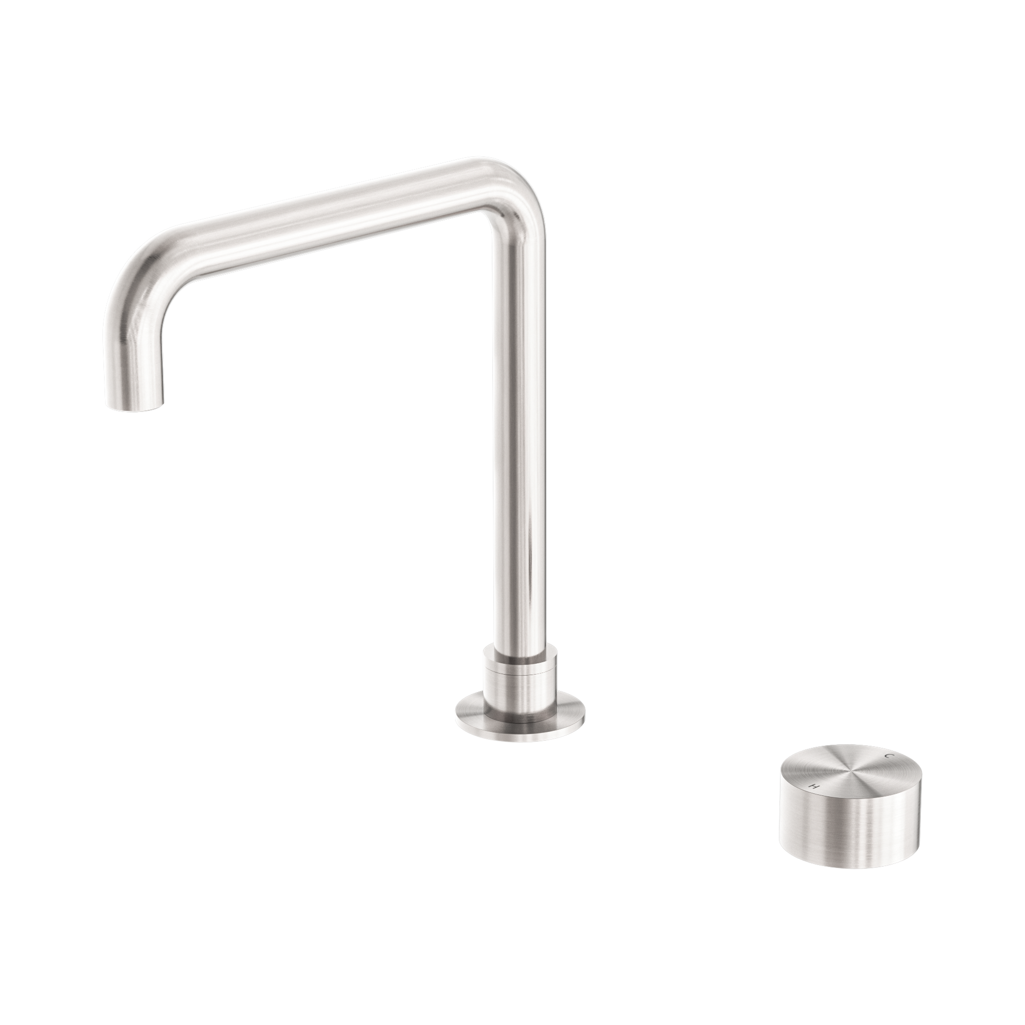 NR271901a BN Kara Progressive Tall Basin Set Brushed Nickel image 1