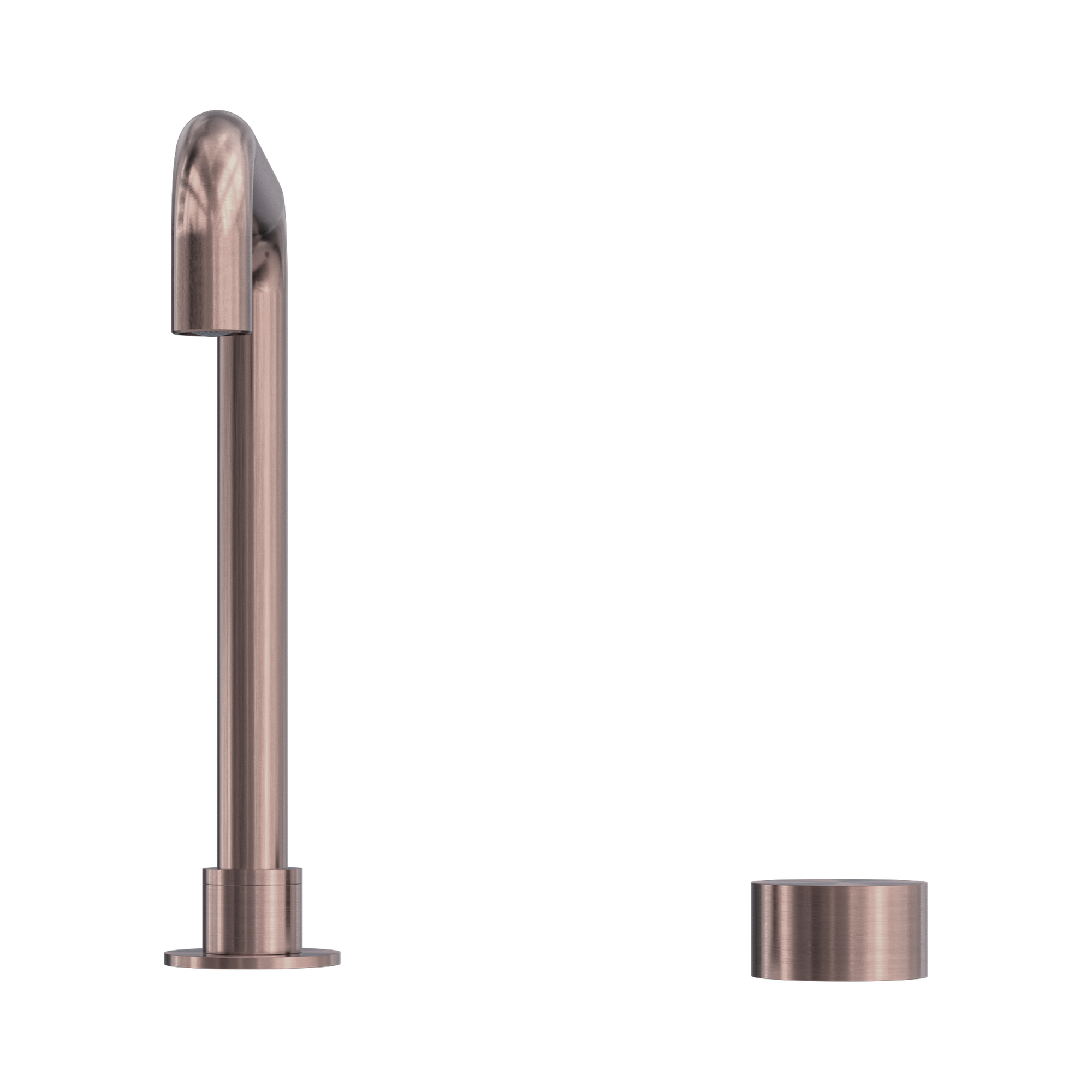 NR271901a BZ Kara Progressive Tall Basin Set Brushed Bronze image 3