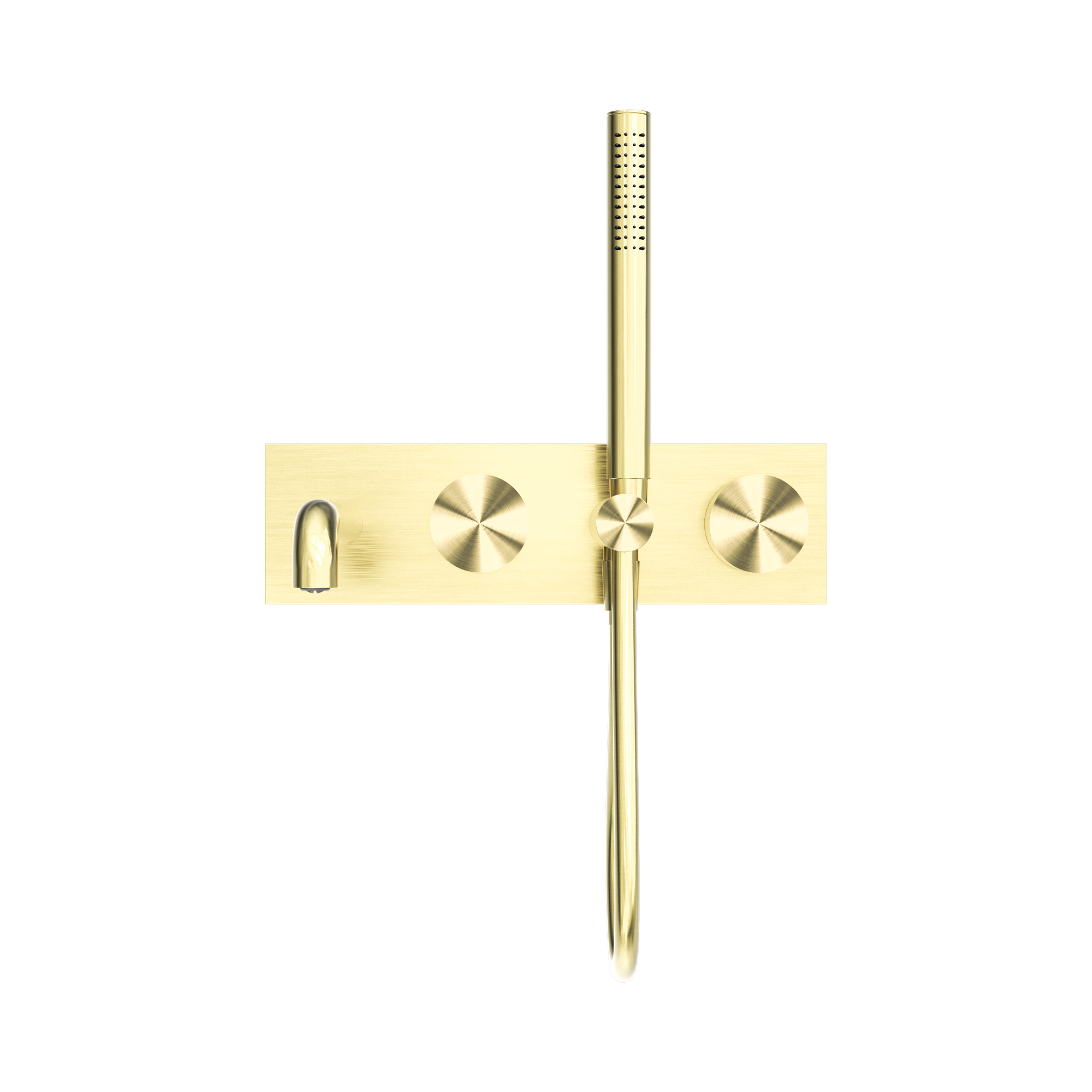 NR271903a230 BG Kara Progressive Shower System With Spout 230mm Brushed Gold image 3