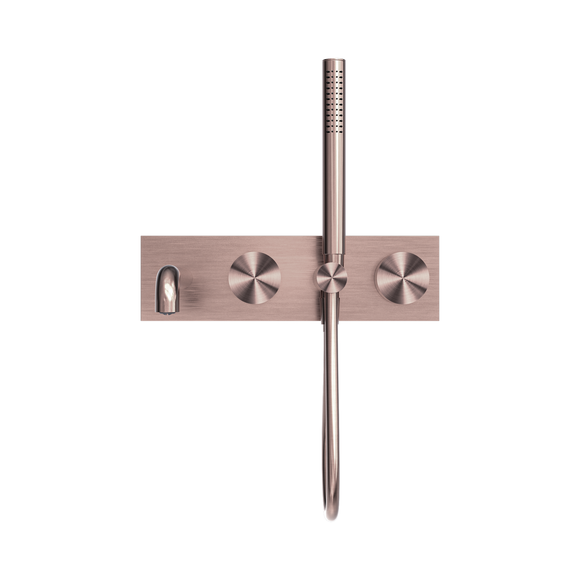 NR271903a250 BZ Kara Progressive Shower System With Spout 250mm Brushed Bronze image 3