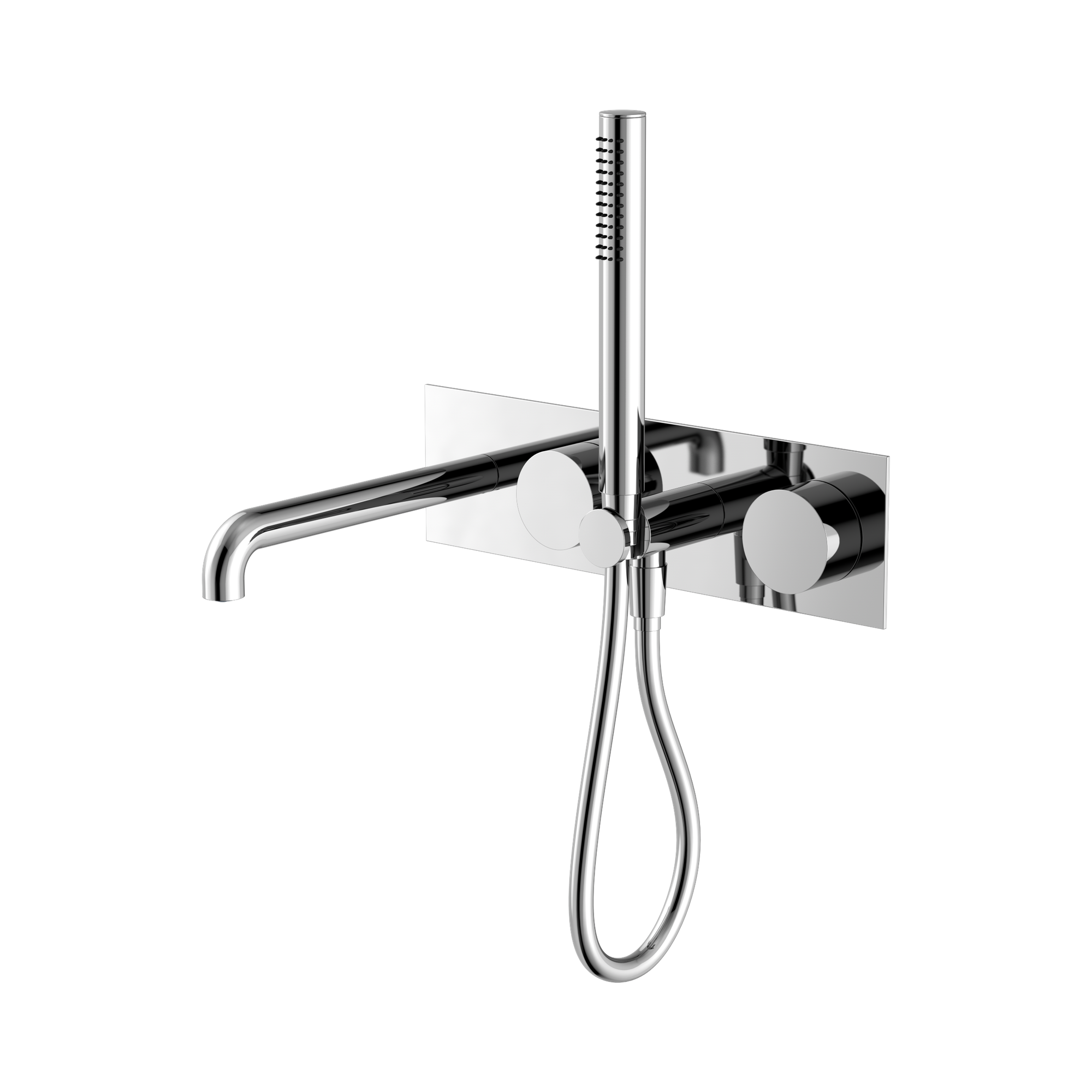 NR271903a250 CH Kara Progressive Shower System With Spout 250mm Chrome image 1