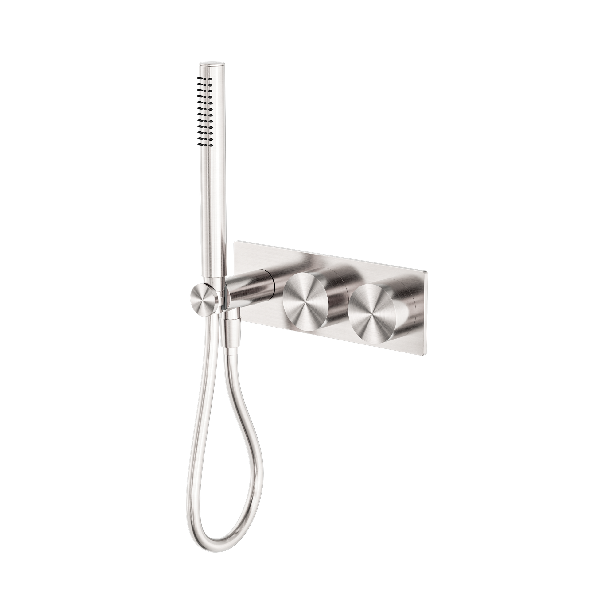 NR271903c BN Kara Progressive Shower System Brushed Nickel image 1