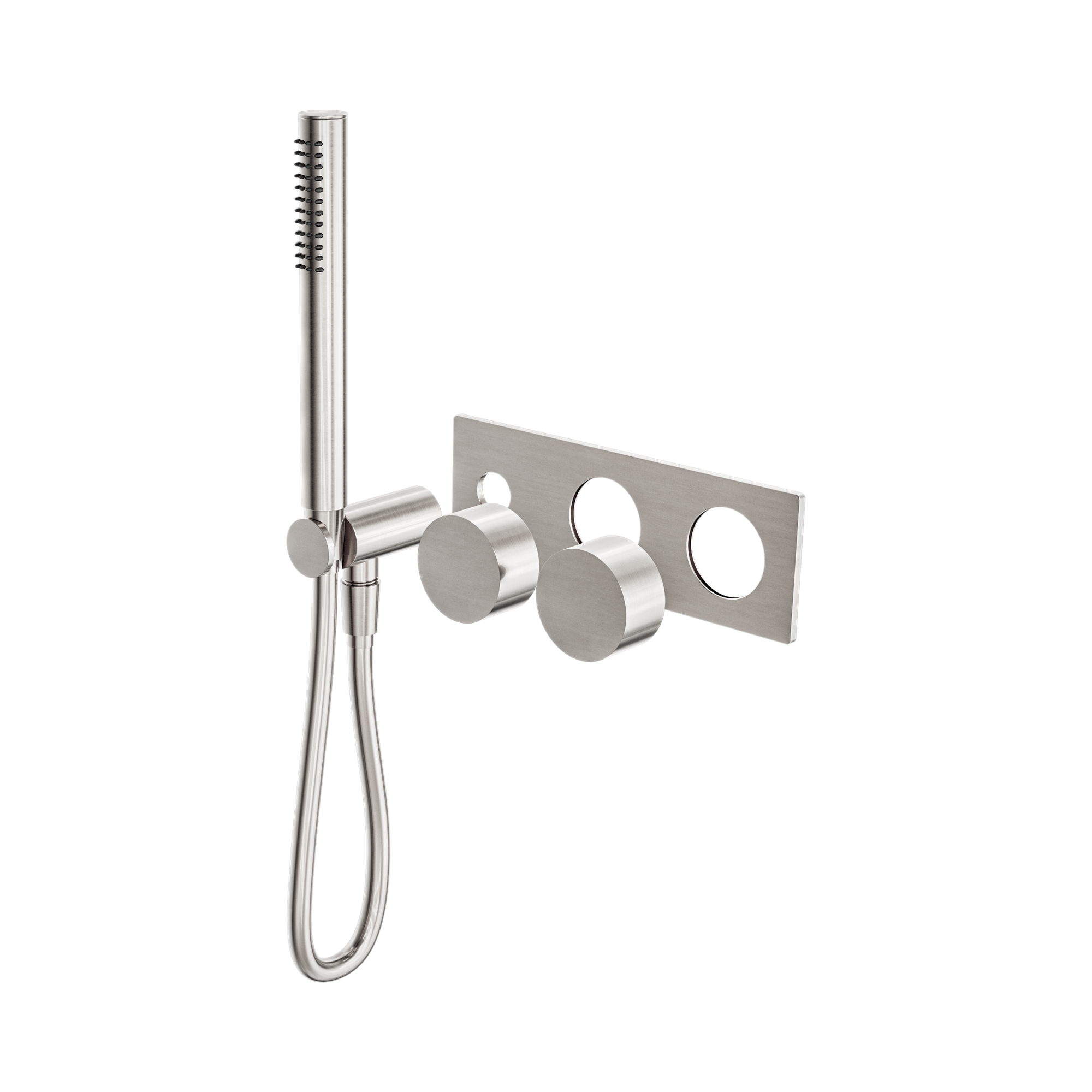 NR271903ct BN Kara Progressive Shower System Trim Kits Only Brushed Nickel image 1
