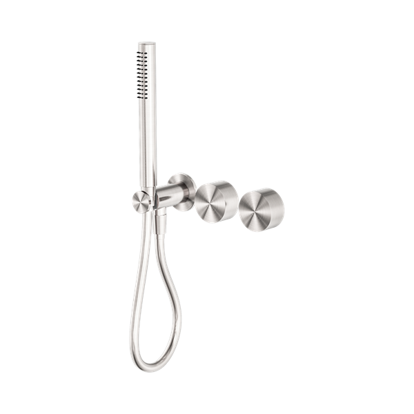 NR271903d BN Kara Progressive Shower System Separate Plate Brushed Nickel Thumb