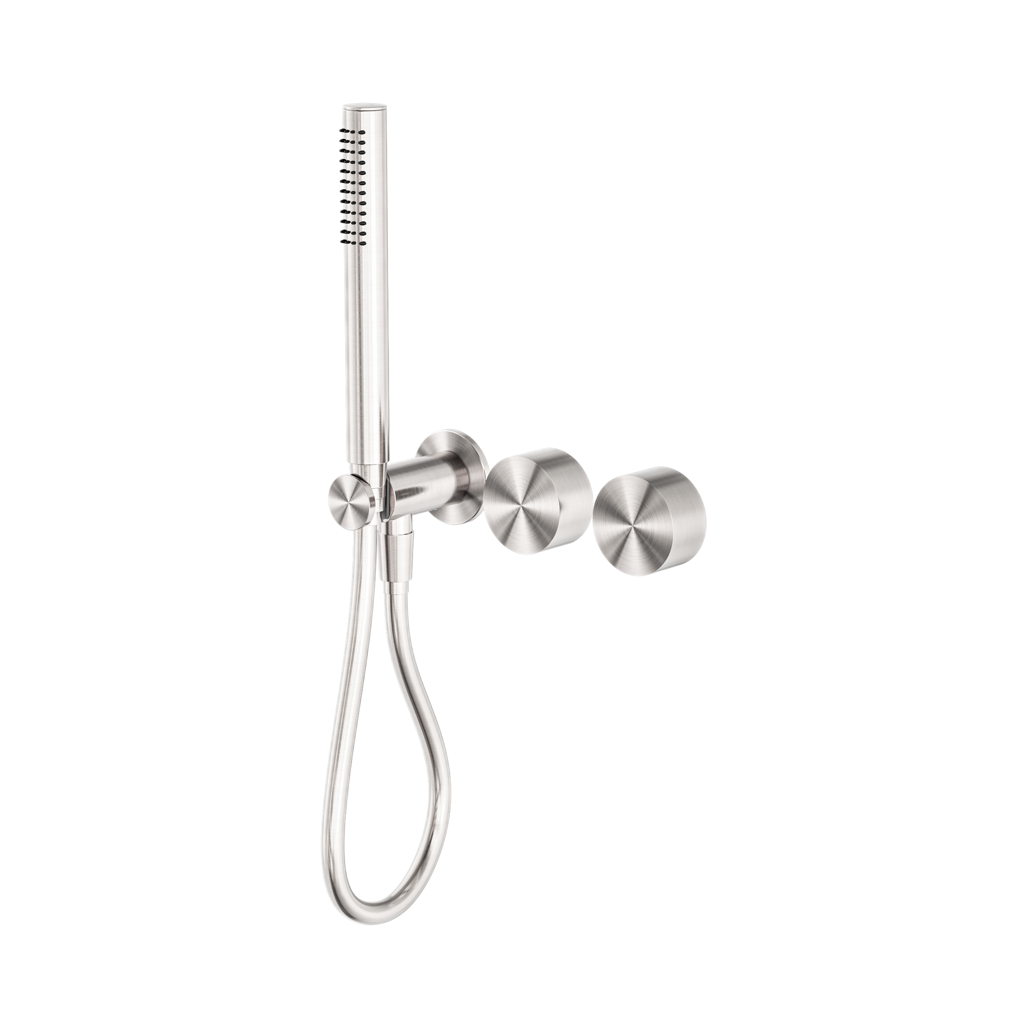 NR271903d BN Kara Progressive Shower System Separate Plate Brushed Nickel image 1