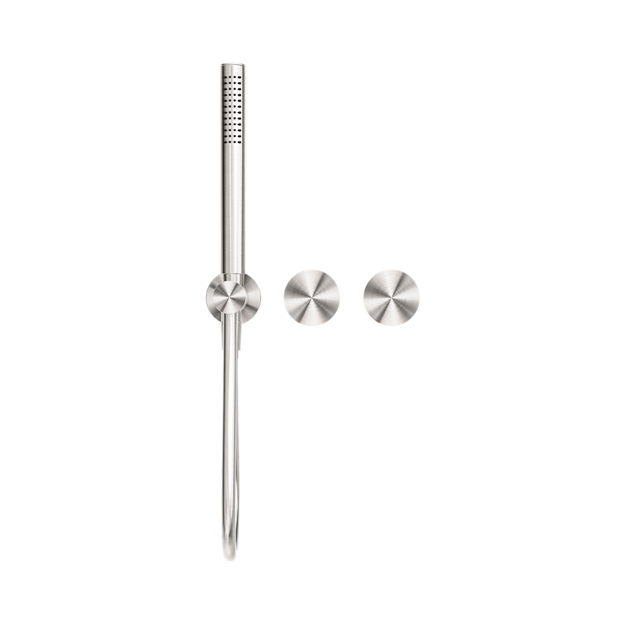 NR271903d BN Kara Progressive Shower System Separate Plate Brushed Nickel image 3