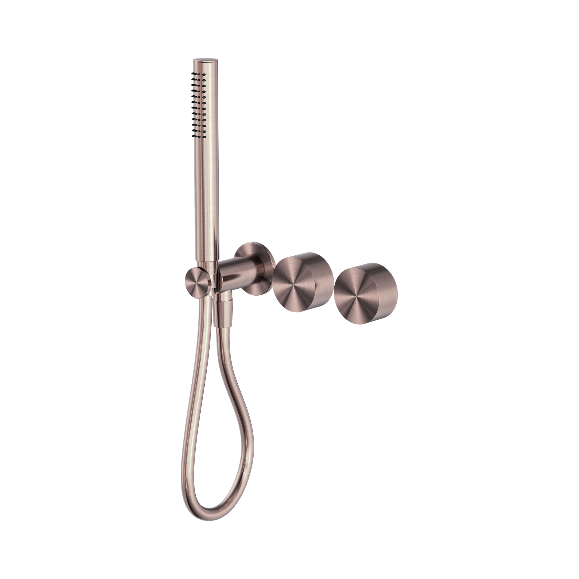 NR271903d BZ Kara Progressive Shower System Separate Plate Brushed Bronze image 1