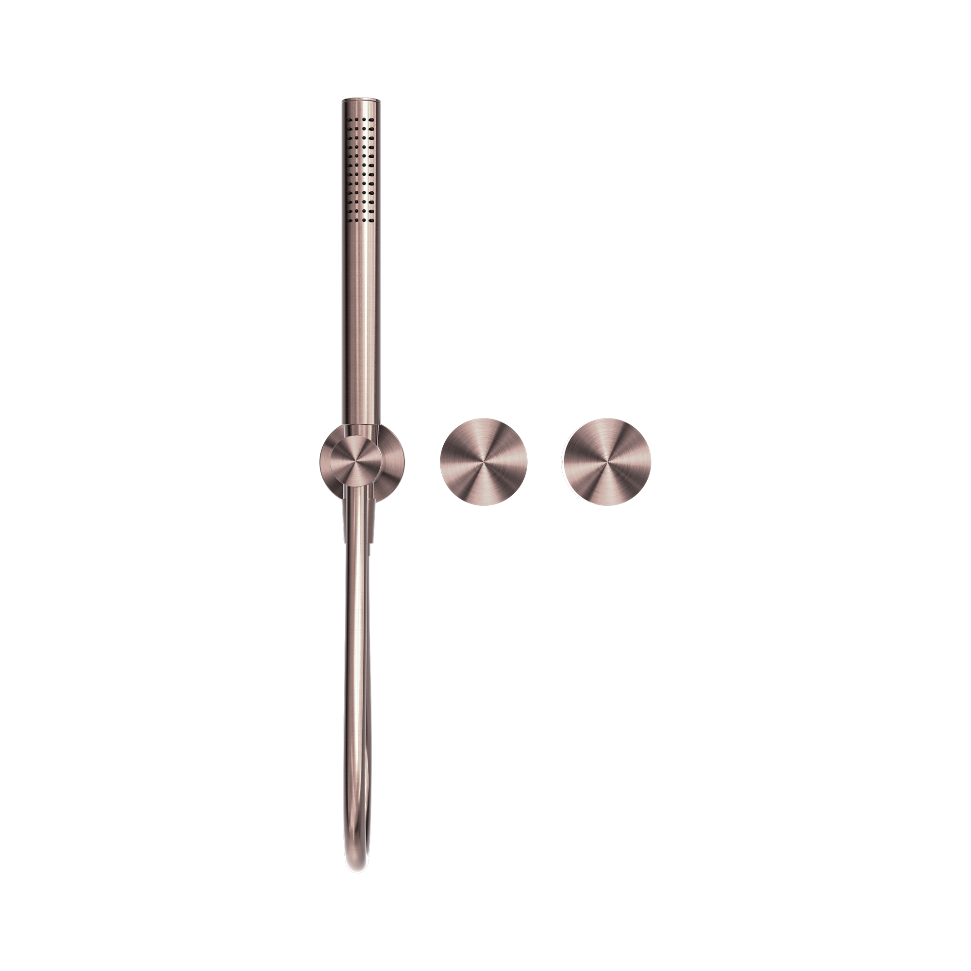 NR271903d BZ Kara Progressive Shower System Separate Plate Brushed Bronze image 3