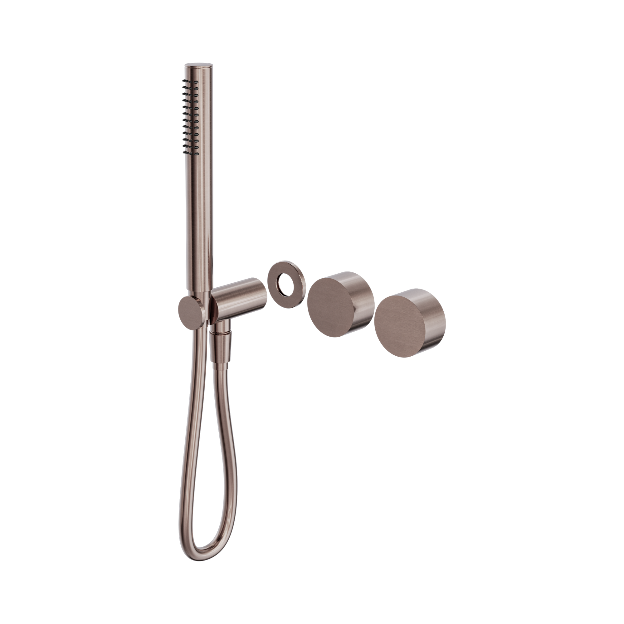 NR271903dt BZ Kara Progressive Shower System Separate Plate Trim Kits Only Brushed Bronze image 1