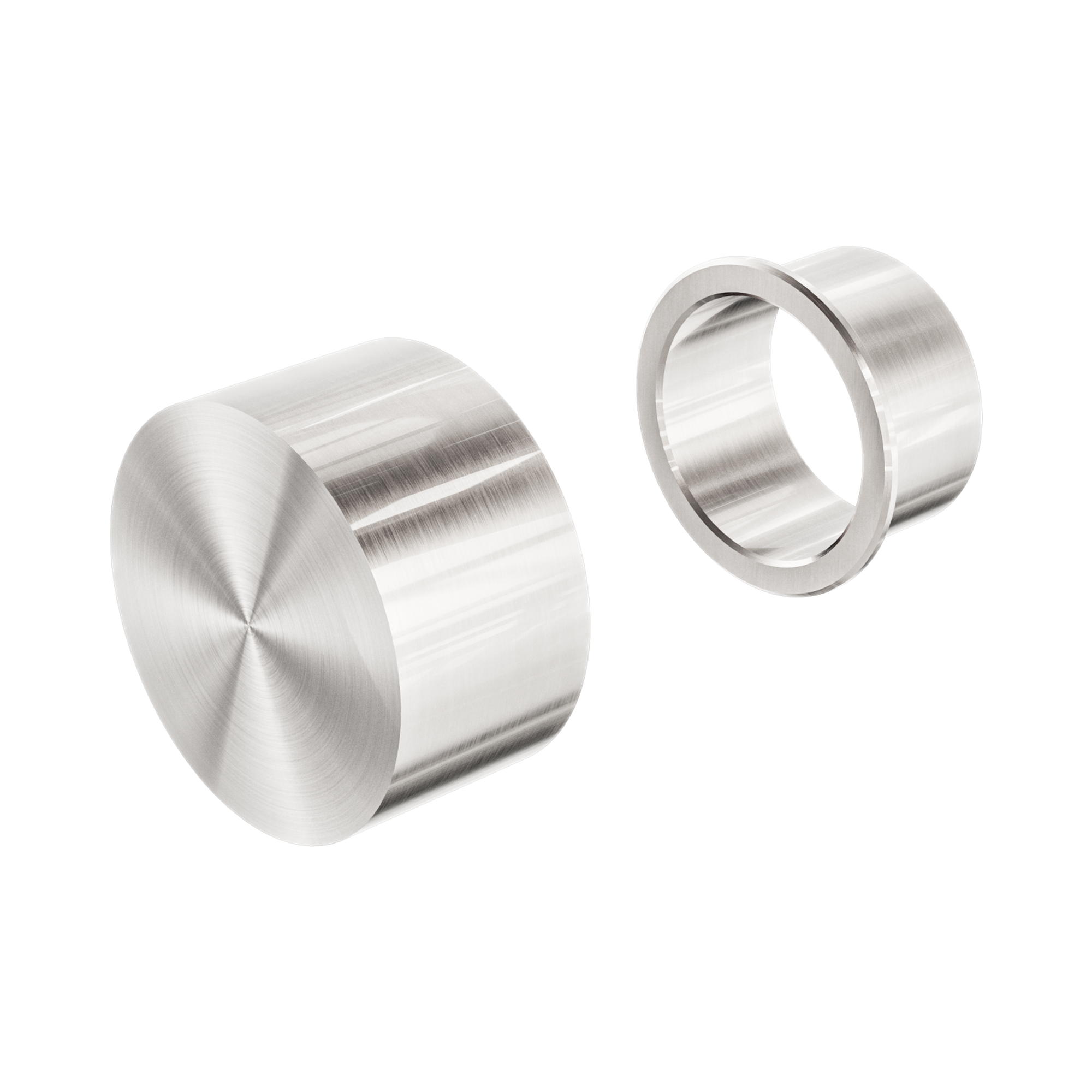 NR271909t BN Kara Progressive Shower Mixer Trim Kits Only Brushed Nickel image 1