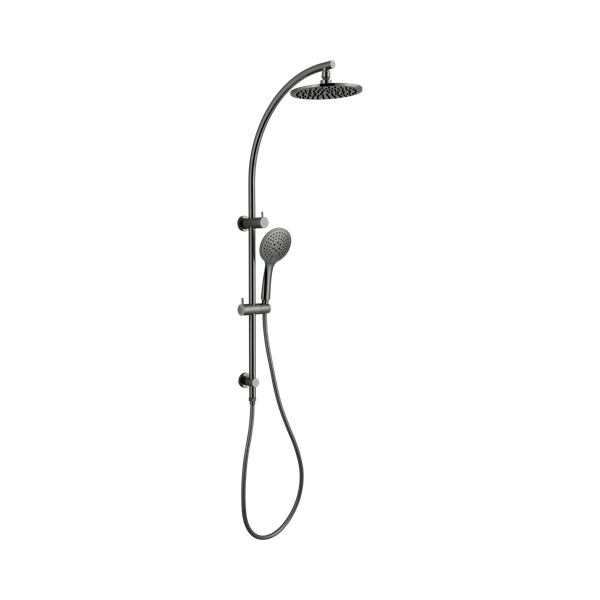 NR280705e GM Dolce Twin Shower Gun Metal Thumb
