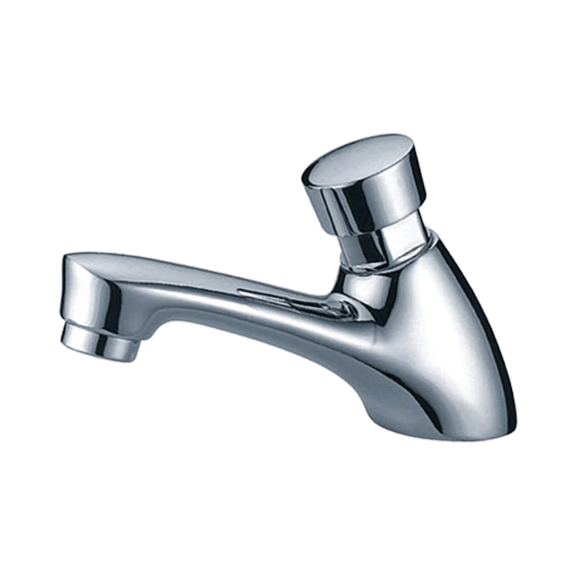 NR291201 CH Classic Push Tap Chrome image 1