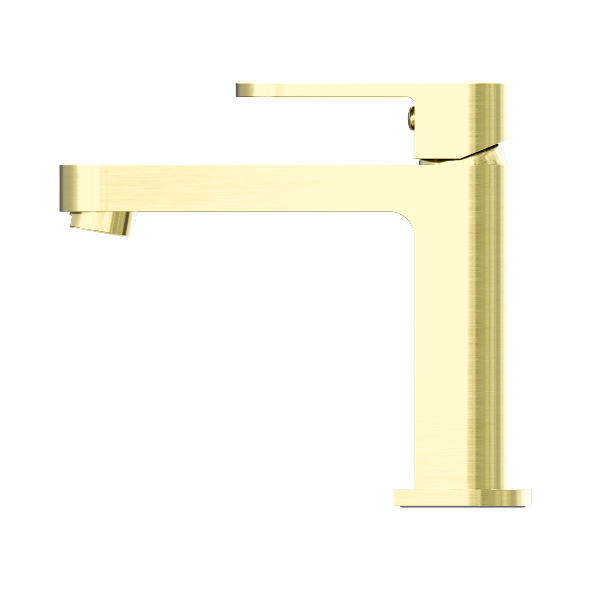NR301301 BG Ecco Basin Mixer Brushed Gold image 2