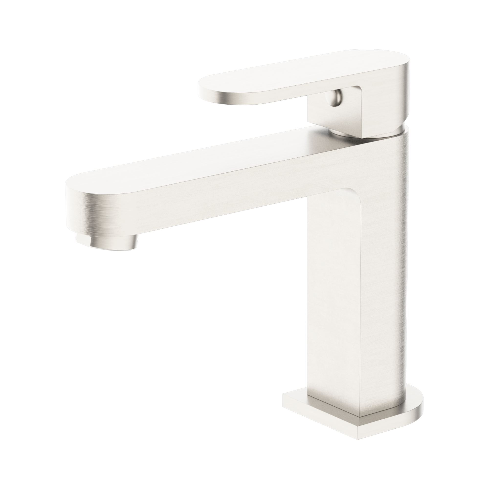 NR301301 BN Ecco Basin Mixer Brushed Nickel image 1